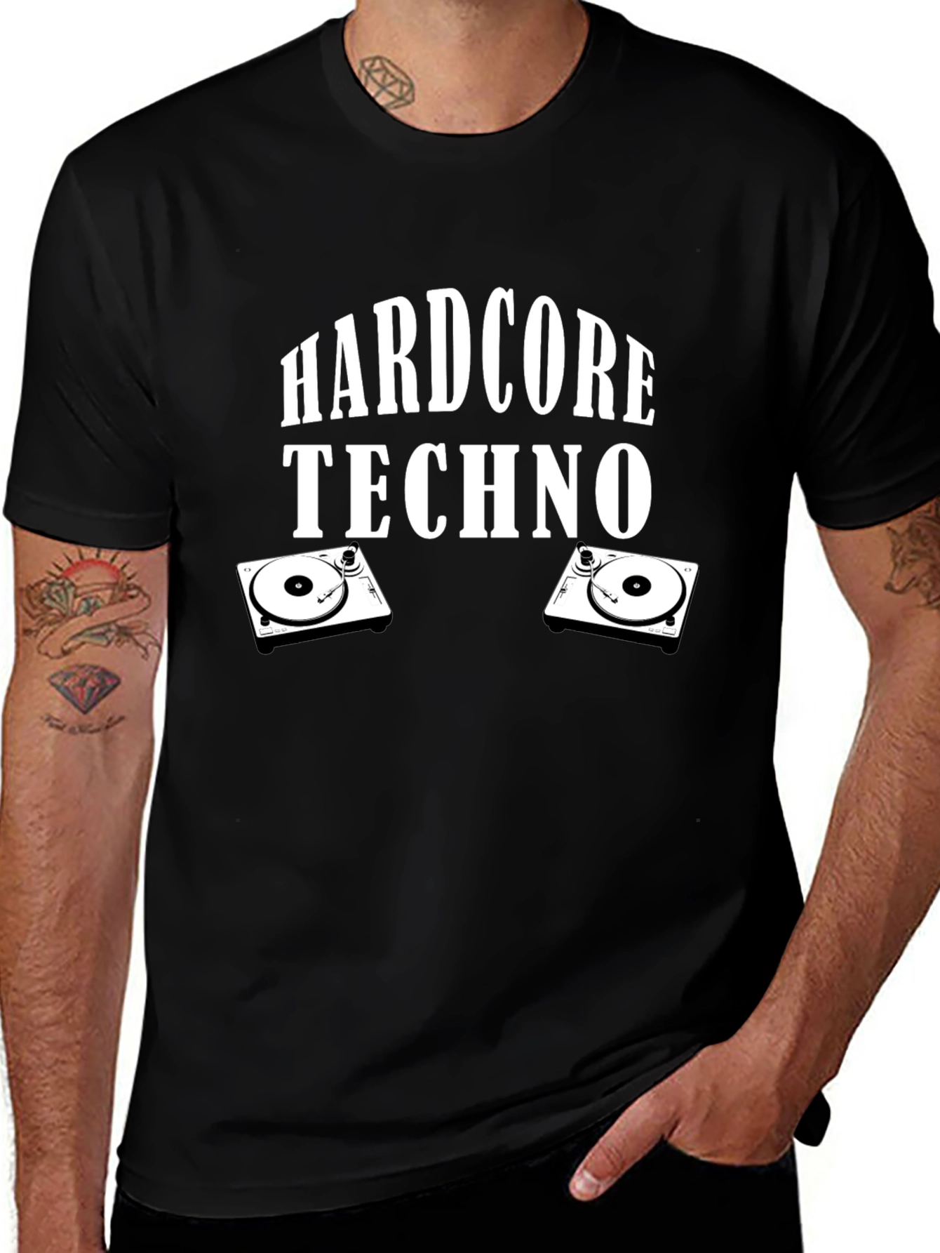 Variant 24 of Hardcore Techno Graphic T-Shirt