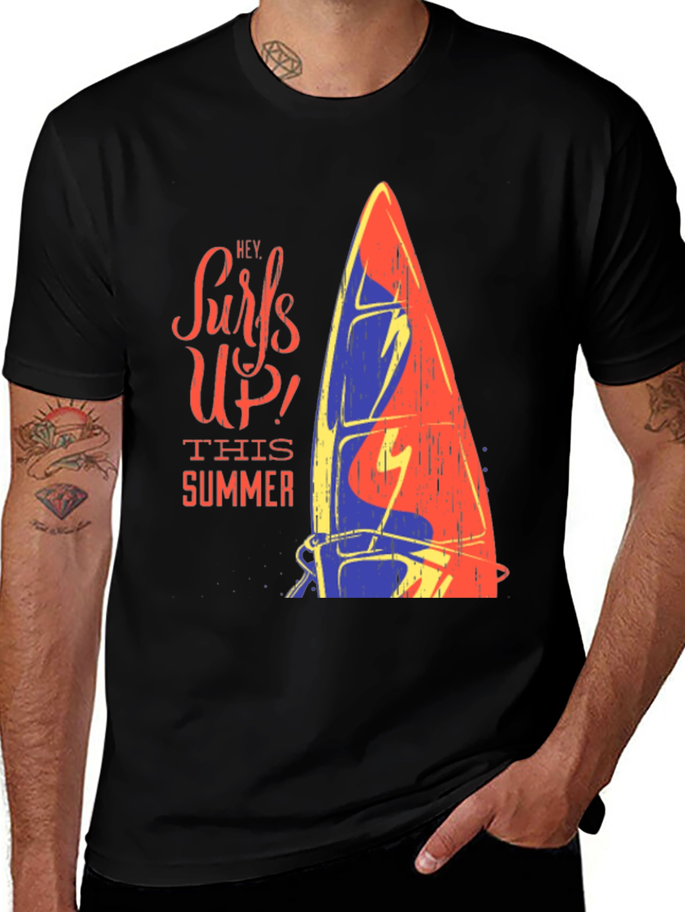Variant 13 of Surf's Up T-Shirt - Summer Vacation Tee