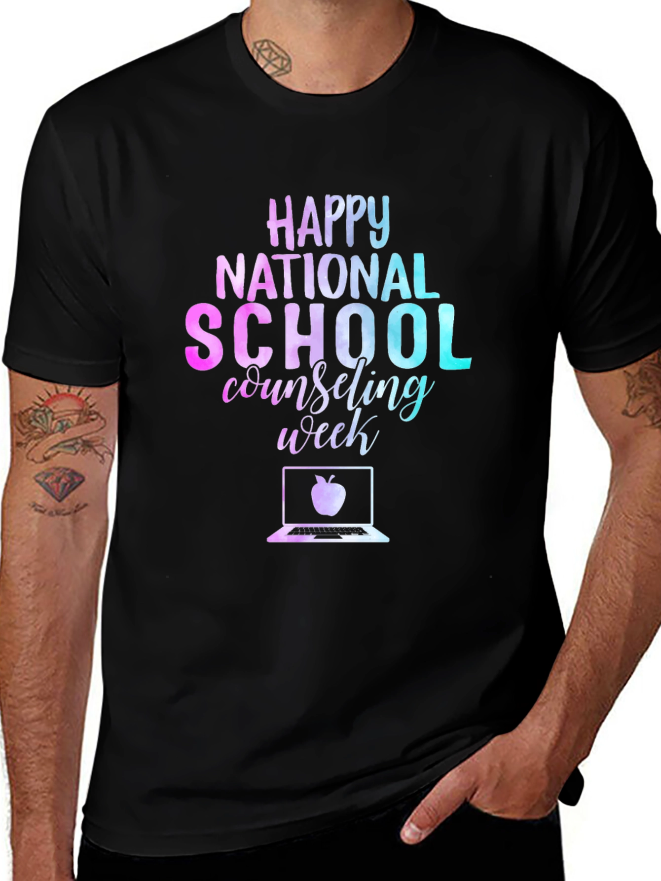 Variant 6 of Happy National School Counseling Week T-Shirt