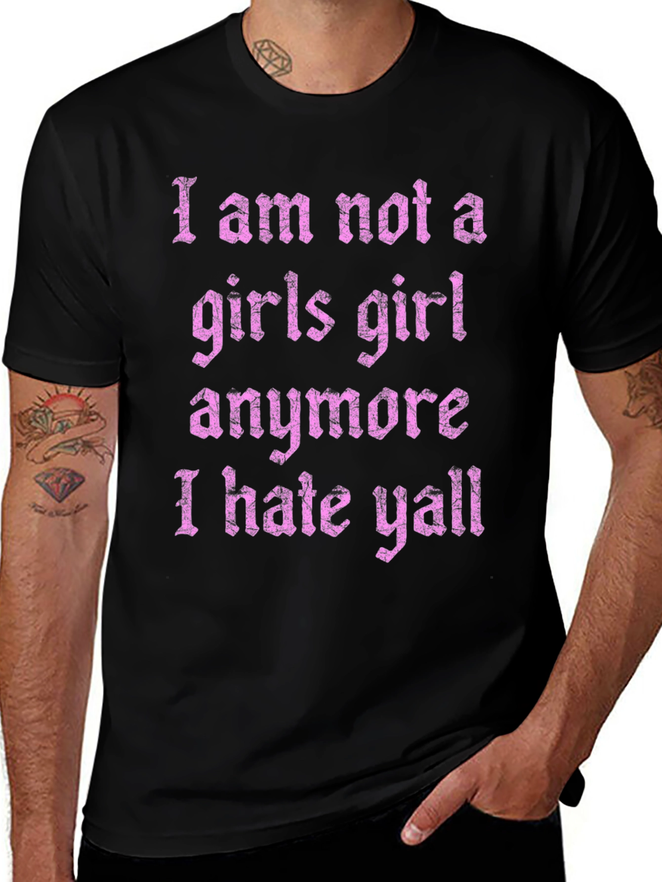 Variant 6 of I Hate Y'all Graphic T-Shirt
