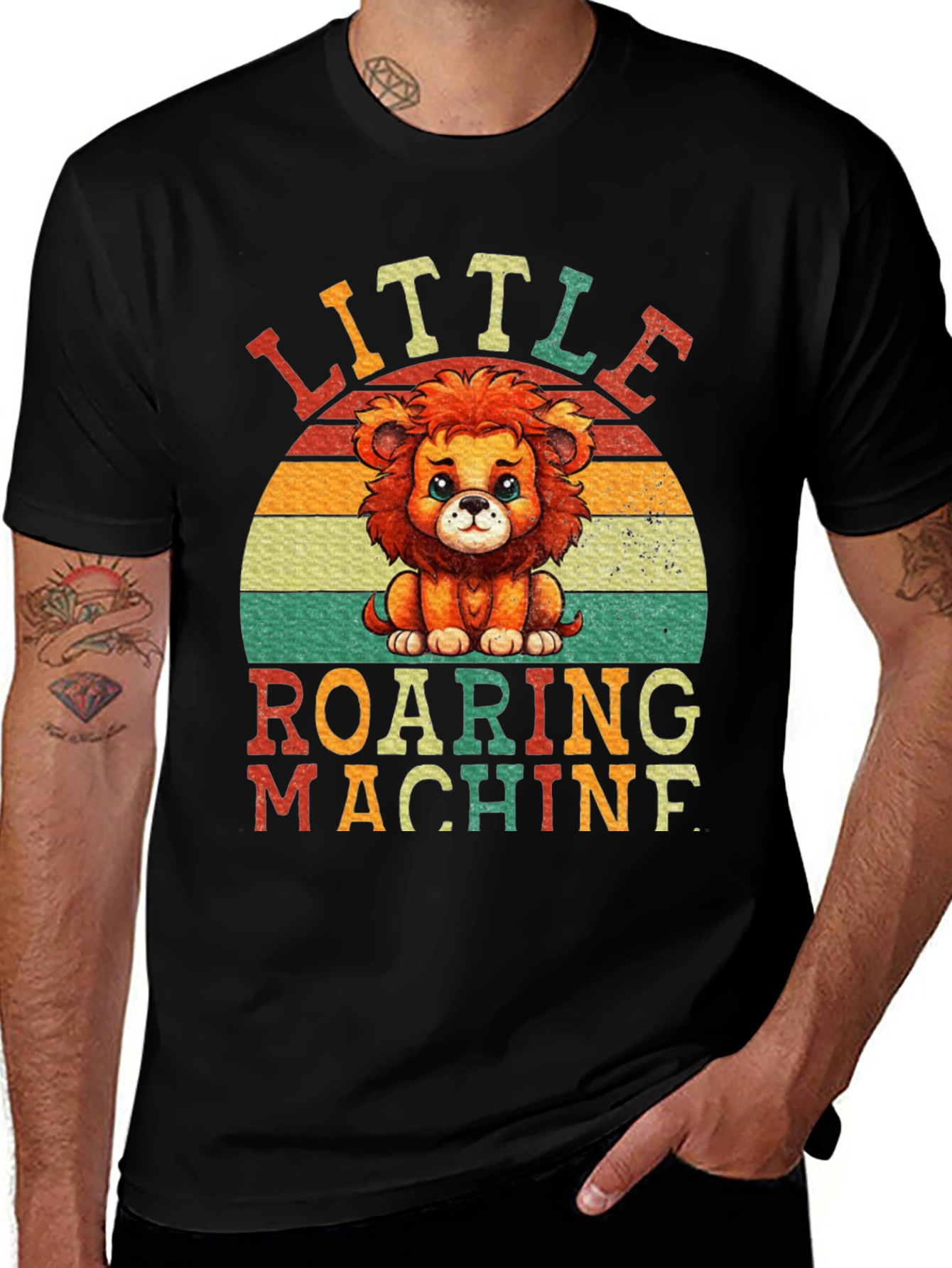 Variant 7 of Little Roaring Machine Lion Cub Tee