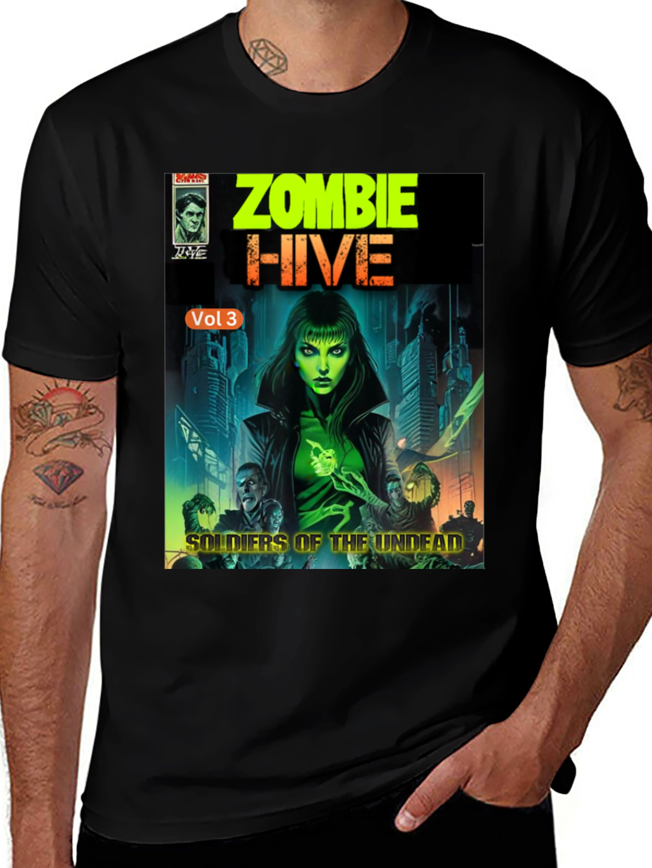 Variant 30 of Zombie Hive Graphic Tee