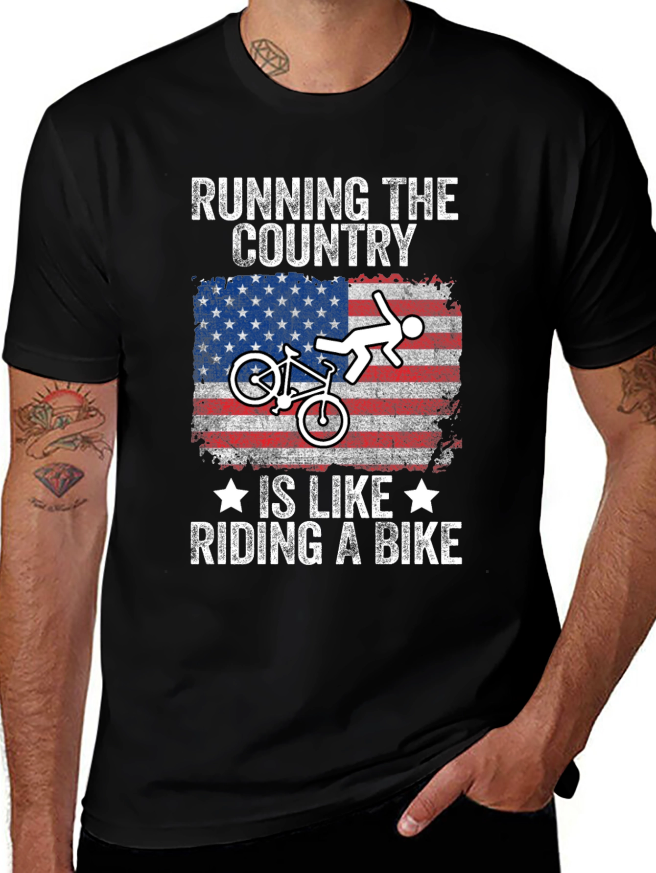 Variant 9 of Running The Country T-Shirt