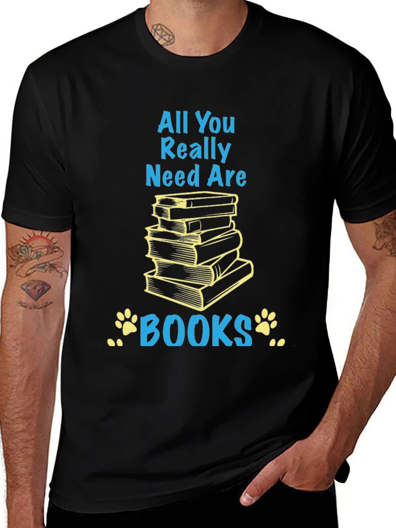 Variant 25 of All You Need Are Books T-Shirt