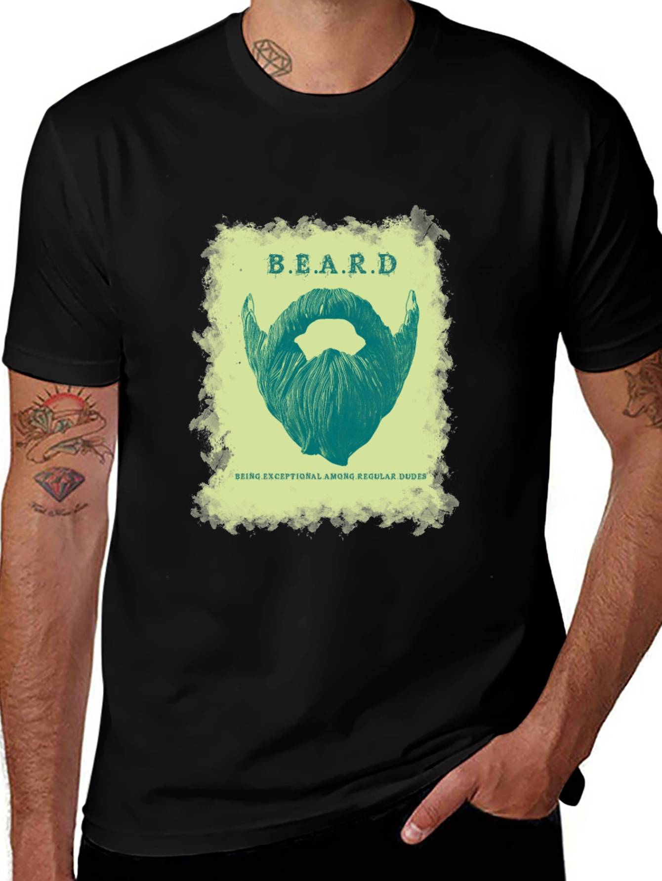 B.E.A.R.D. Tee - Exceptional Dude T-Shirt