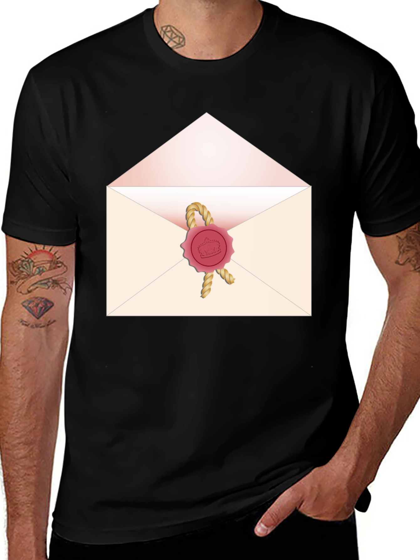 Variant 24 of Sealed Letter T-Shirt - Royal Invitation Tee