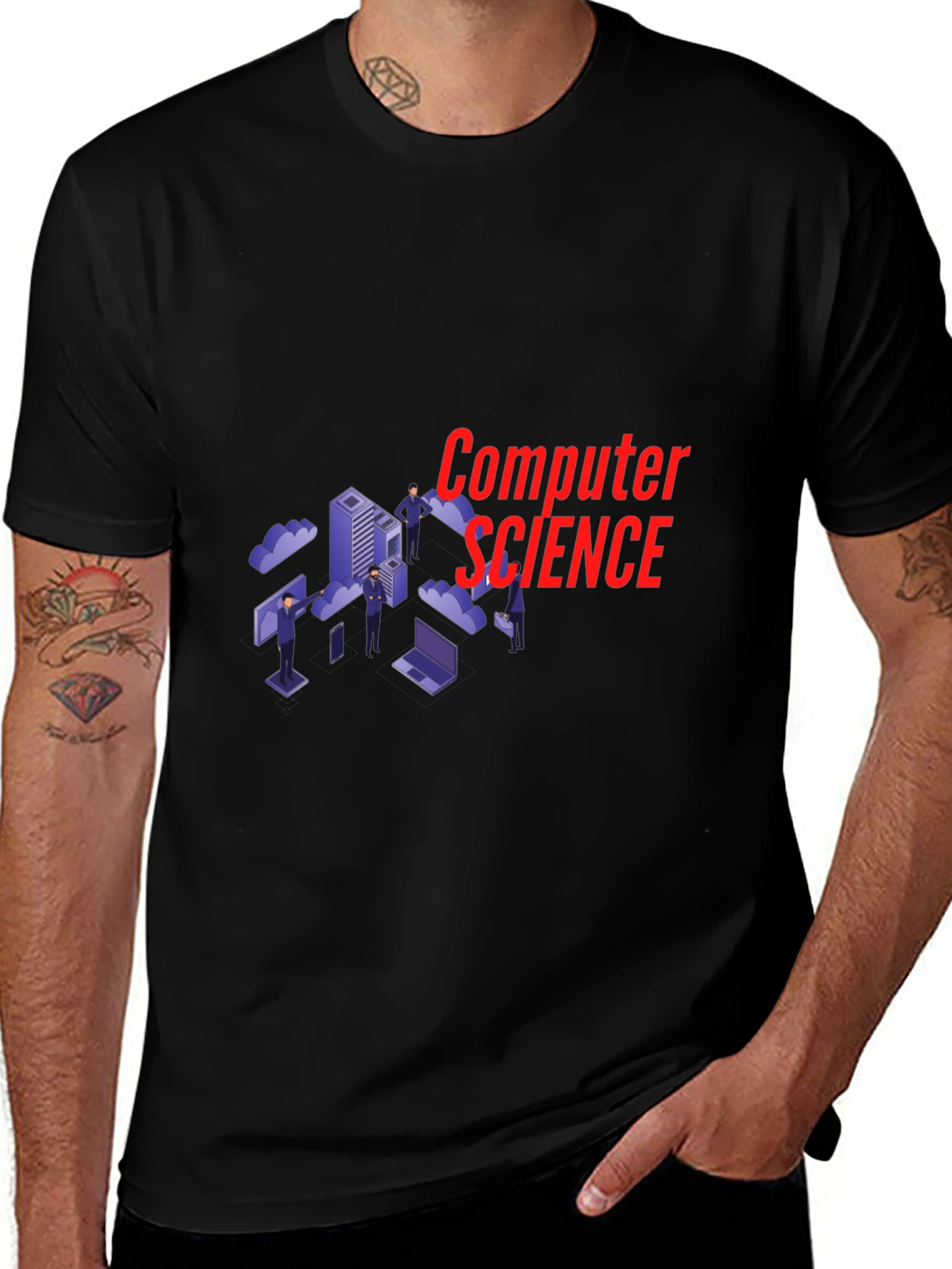 Computer Science Graphic Tee - Black