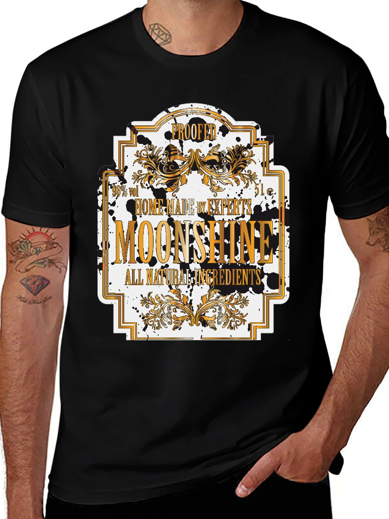 Variant 7 of Moonshine Graphic T-Shirt - Premium Quality Tee