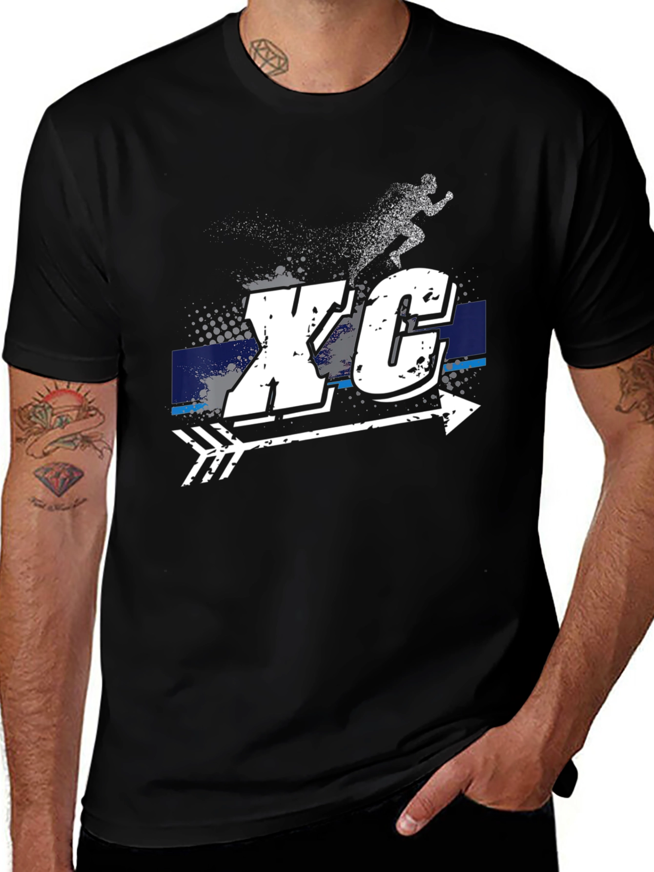 XC Cross Country Running Arrow T-Shirt