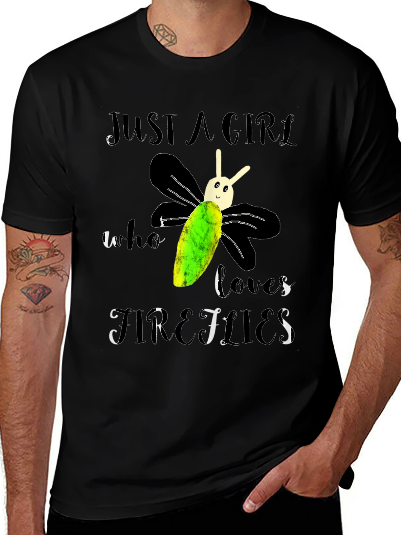 Variant 14 of Just A Girl Who Loves Fireflies T-Shirt