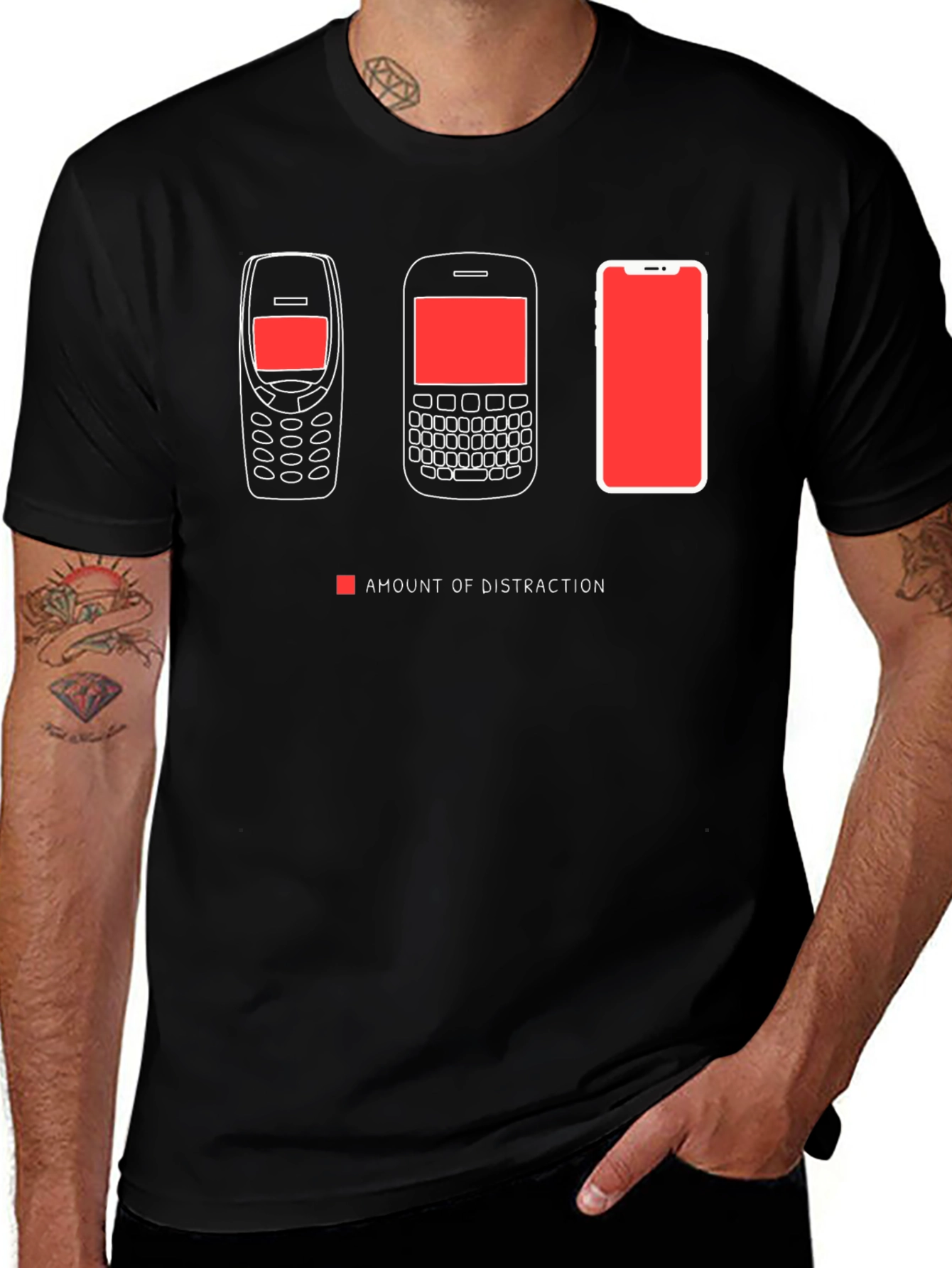 Variant 16 of Distraction Evolution T-Shirt