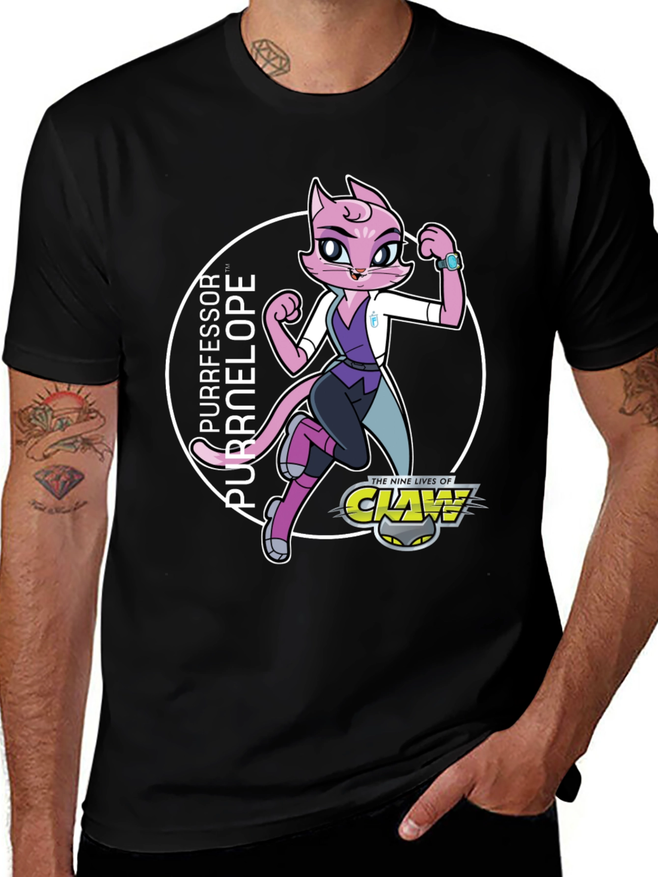 Purrfessor Purrnelope T-Shirt