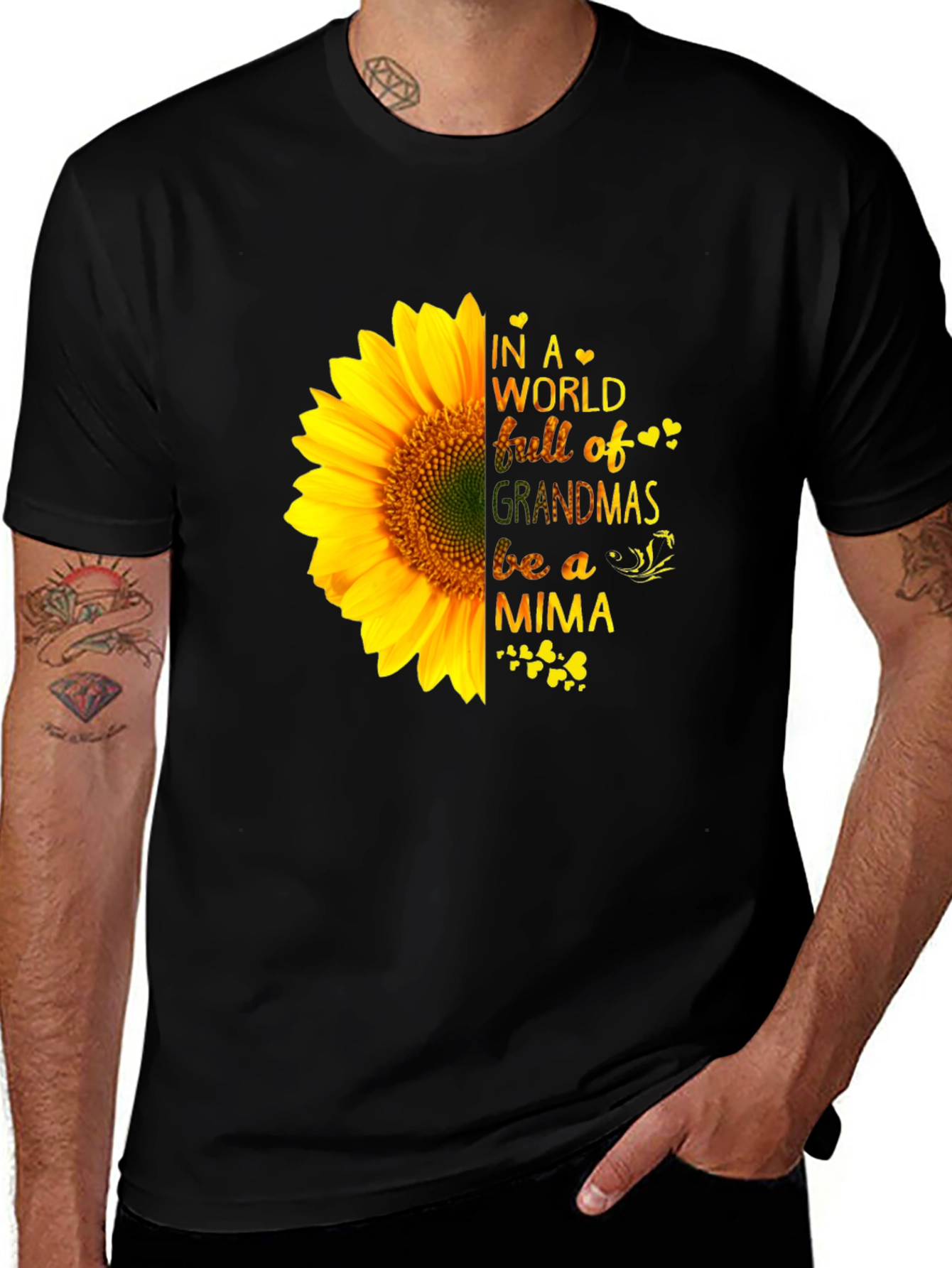 Variant 26 of Sunflower Grandma Mima T-Shirt
