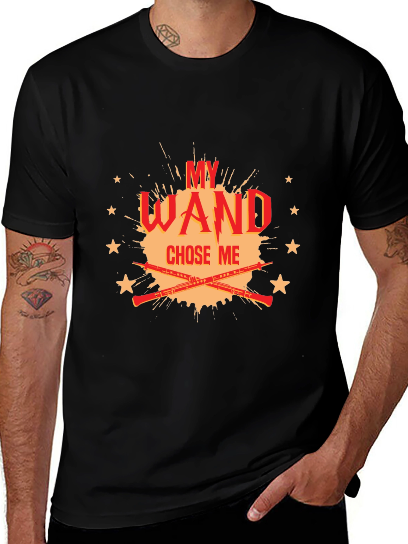 Variant 18 of My Wand Chose Me Graphic T-Shirt