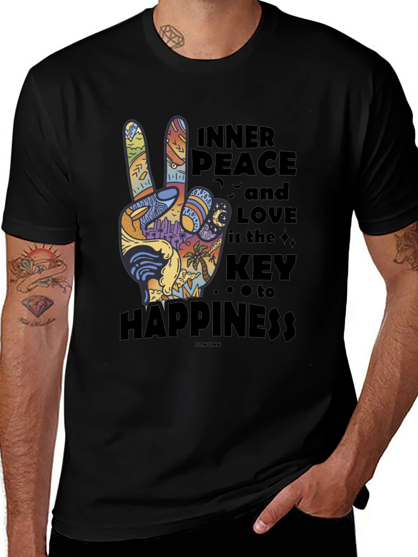 Variant 18 of Inner Peace Graphic T-Shirt