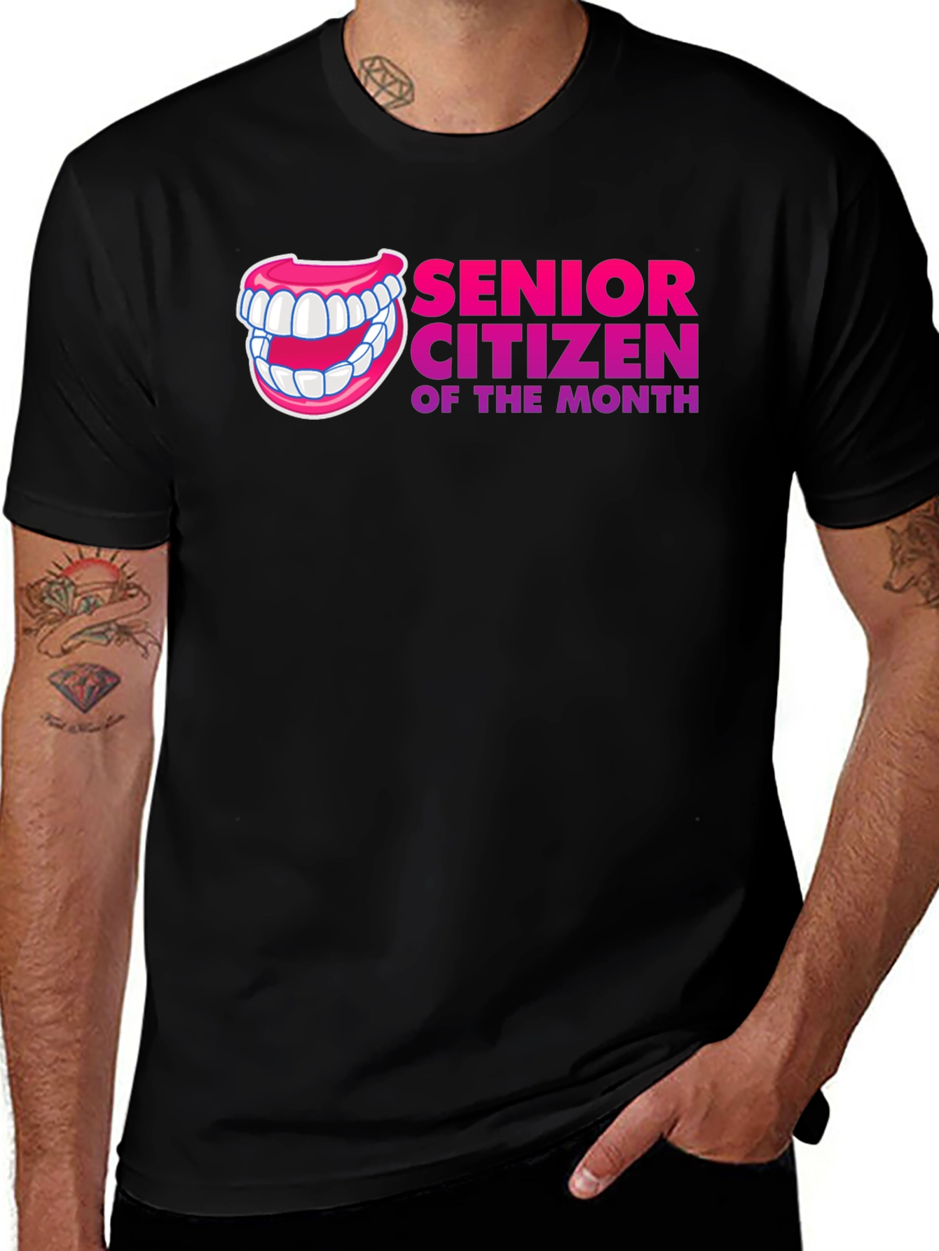 Variant 29 of Senior Citizen of the Month Graphic T-Shirt
