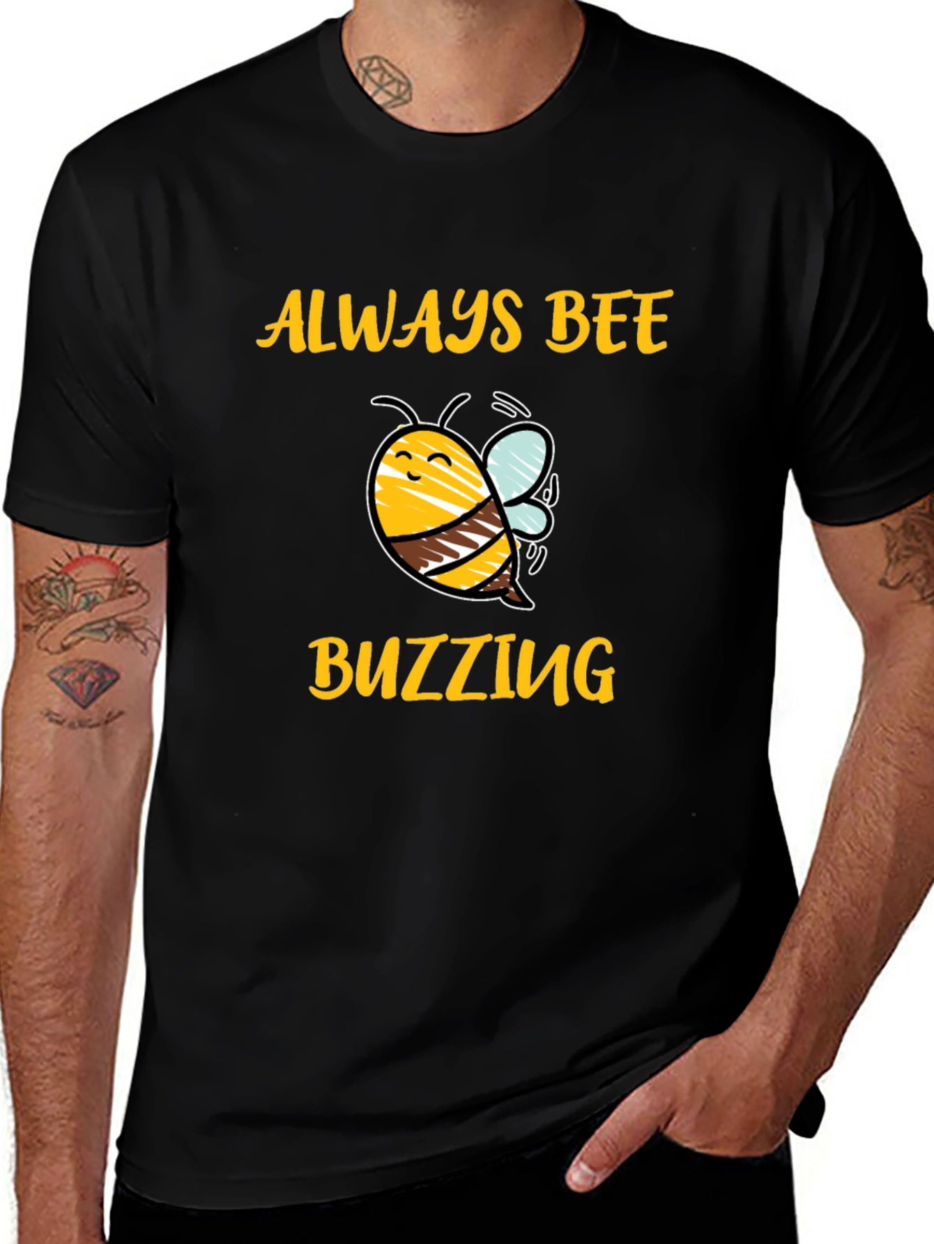 Variant 28 of Always Bee Buzzing T-Shirt