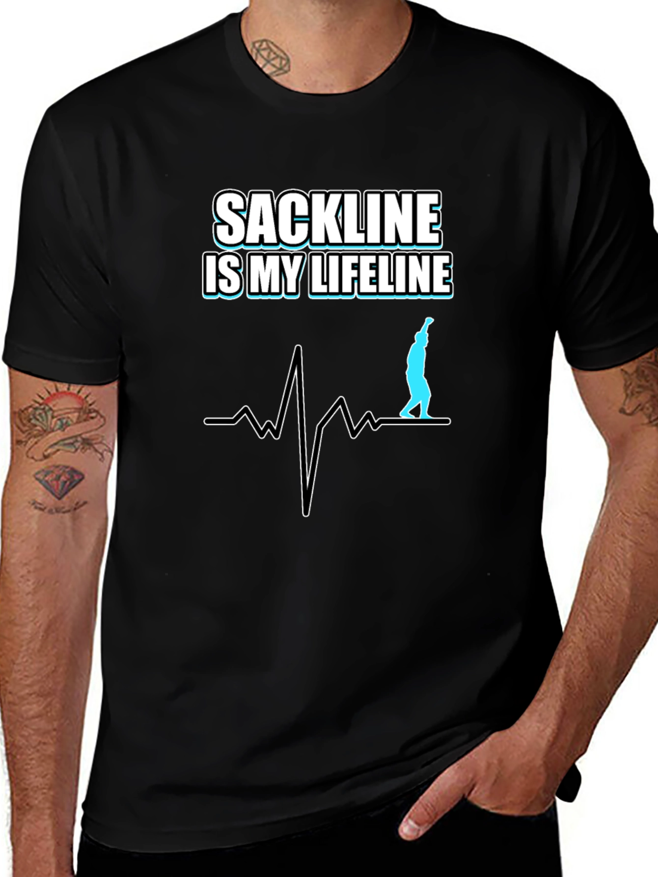 Sackline Lifeline Graphic Tee
