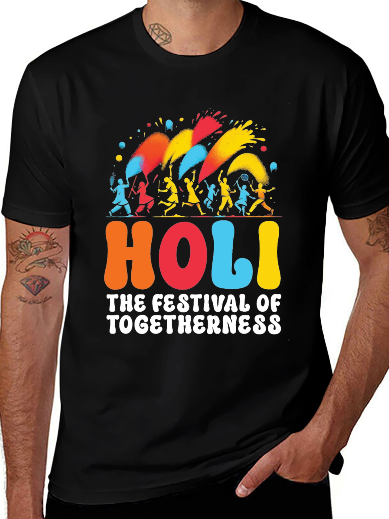 Holi Festival of Togetherness Graphic T-Shirt
