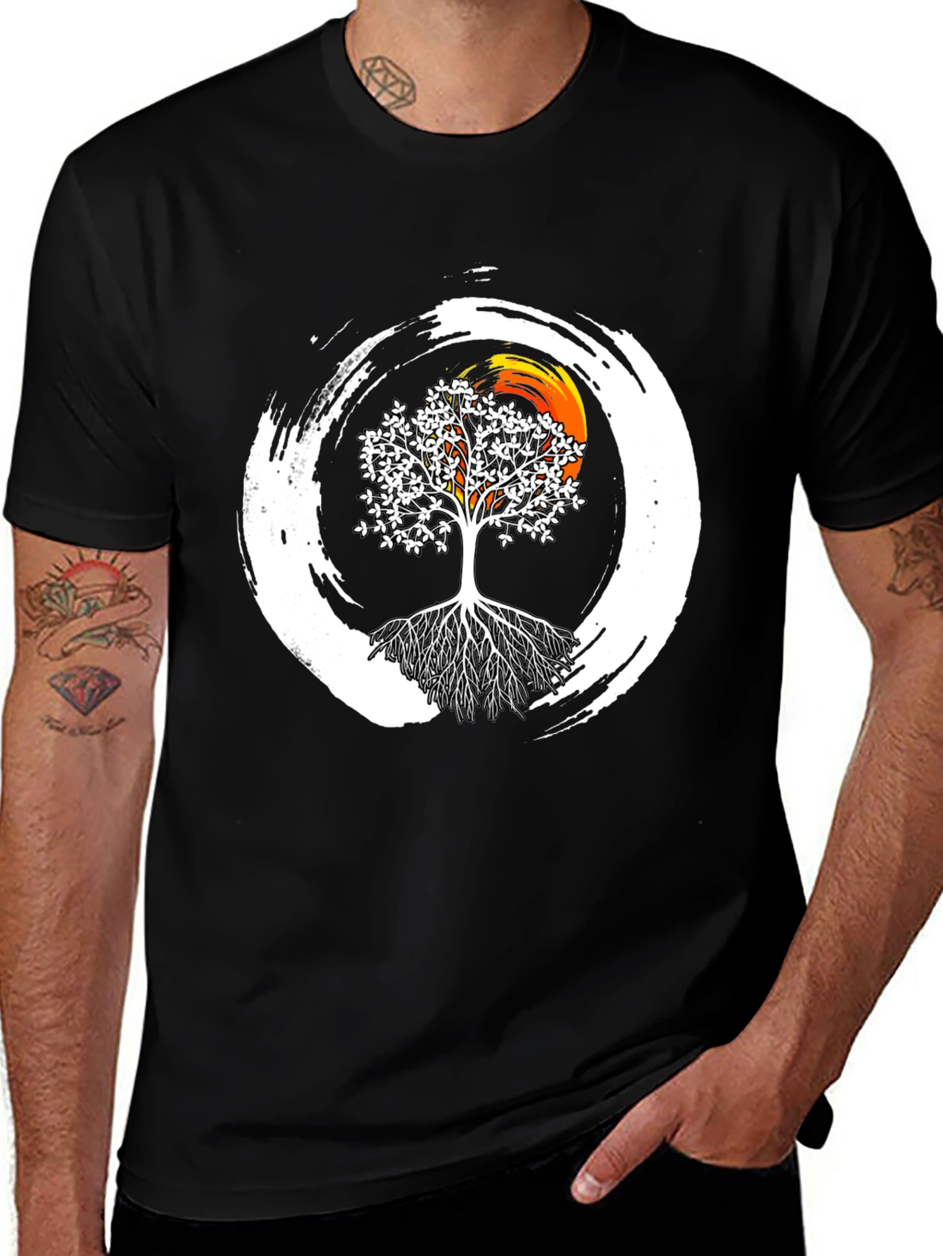 Variant 25 of Enso Tree of Life Tee