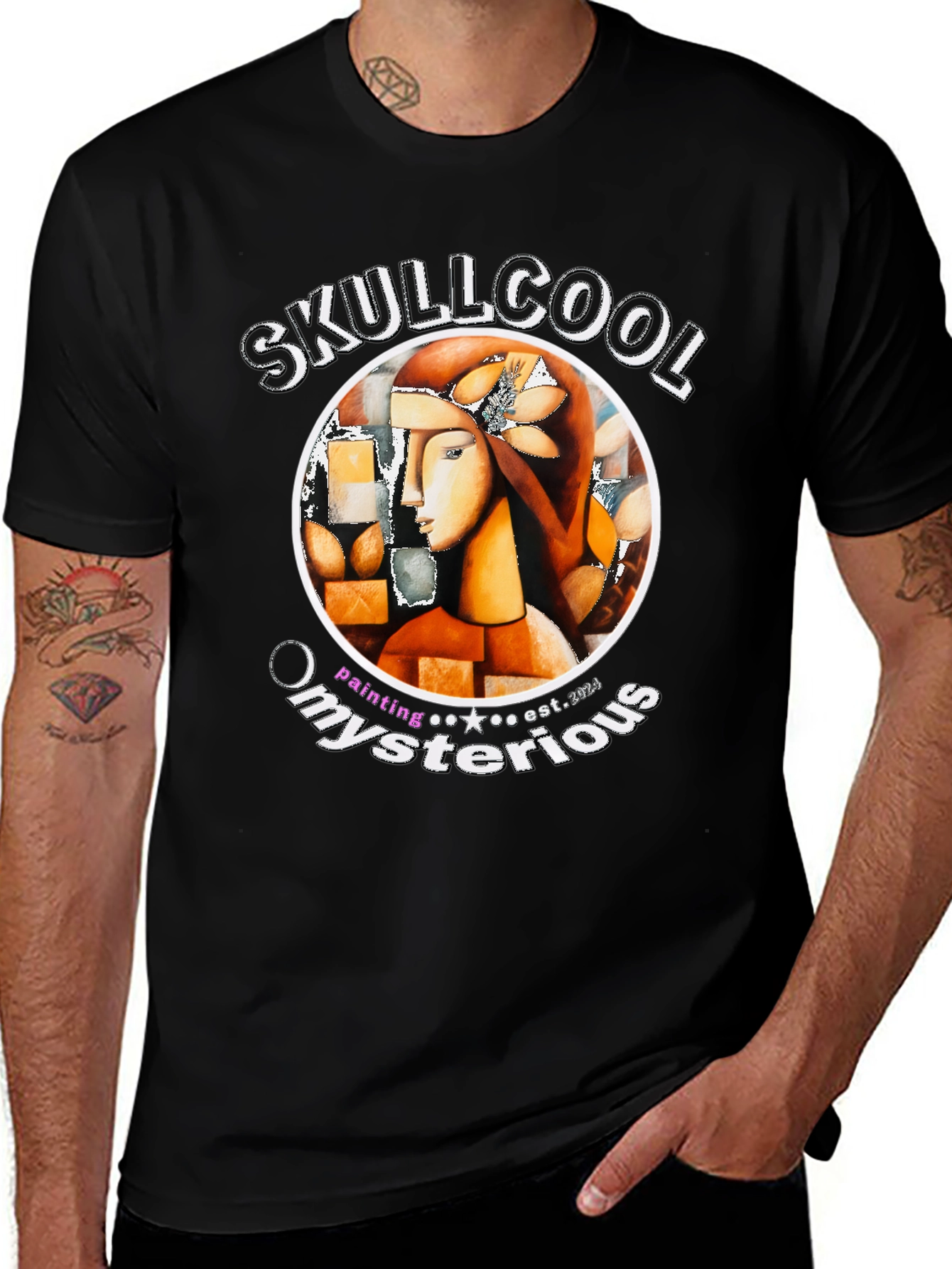 Skullcool Mysterious Painting T-Shirt