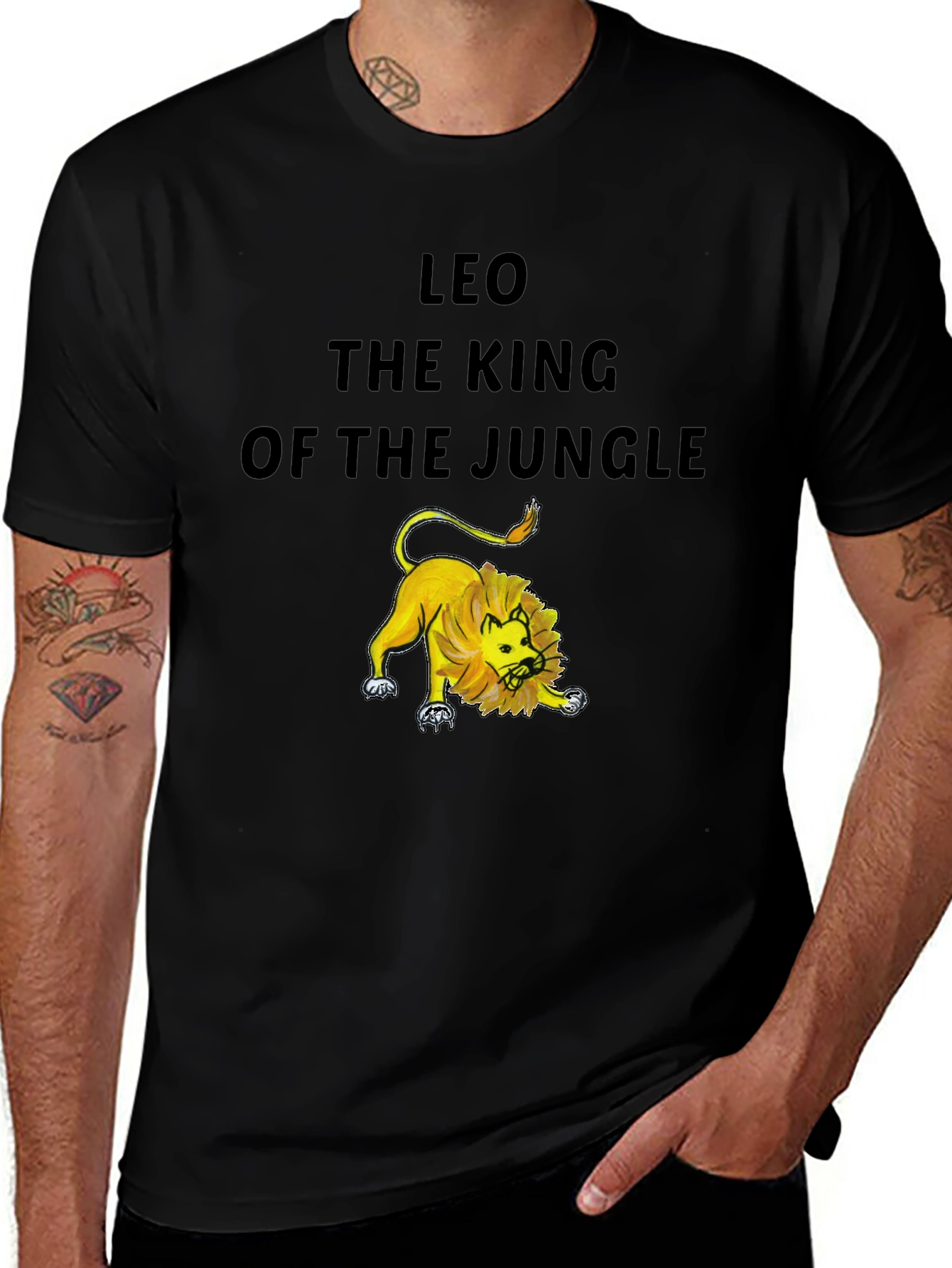 LEO The King of the Jungle Graphic Tee