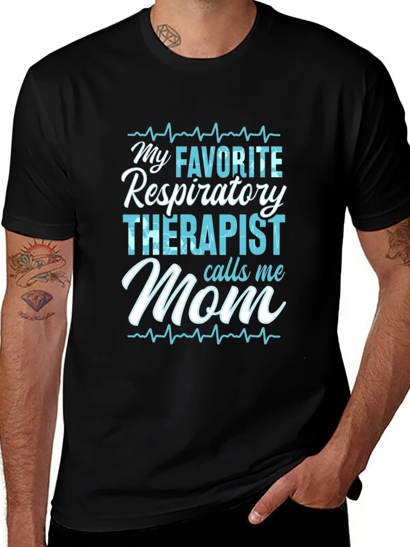 Respiratory Therapist Mom T-Shirt