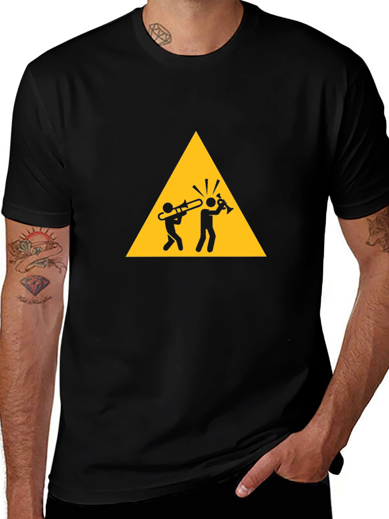 Variant 22 of Warning Loud Music T-Shirt