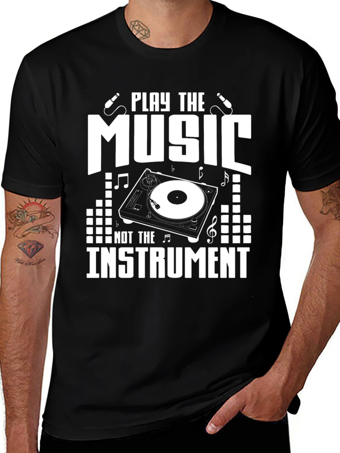 Variant 20 of Play the Music Graphic T-Shirt