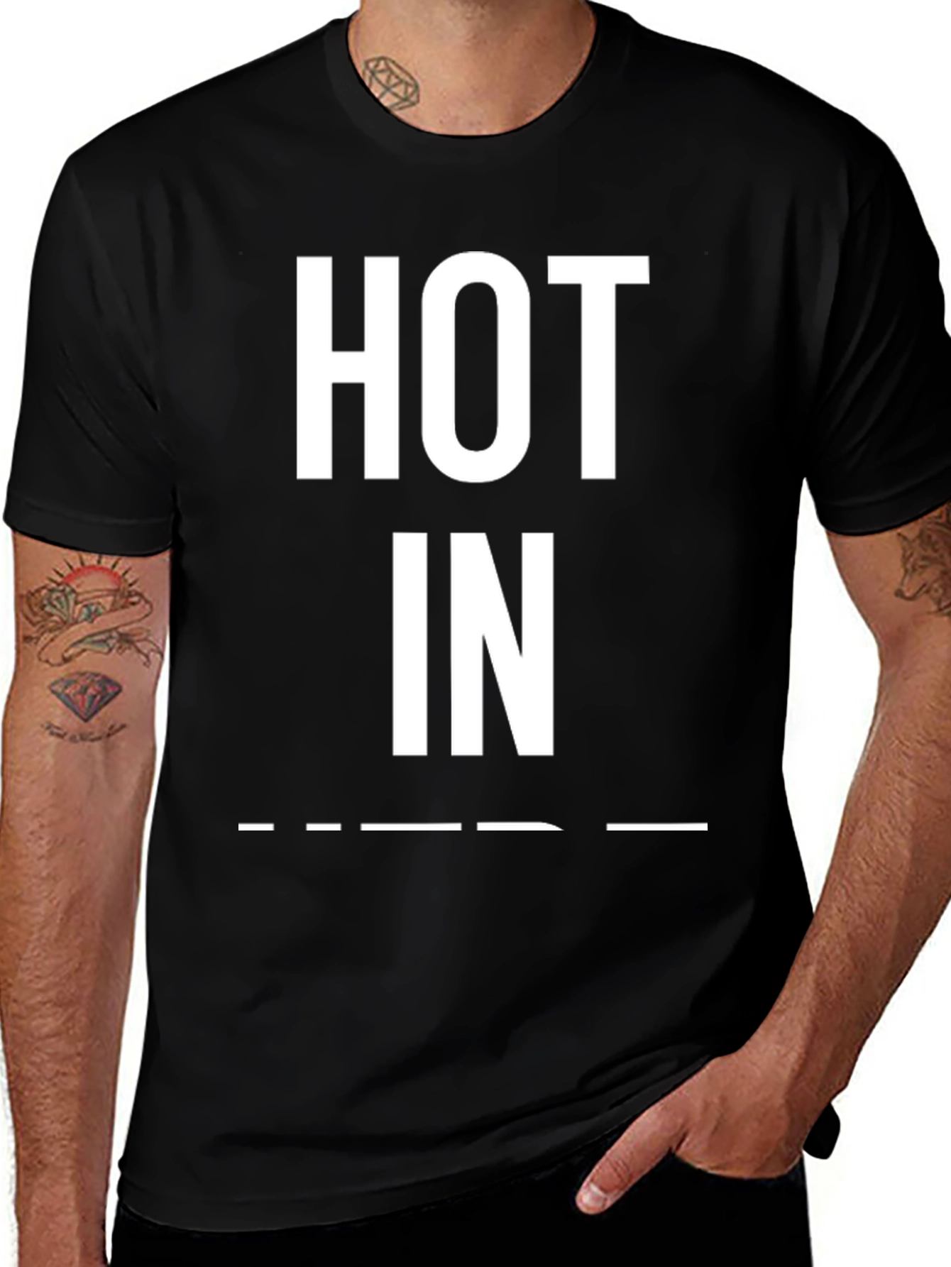 Variant 15 of Hot In T-Shirt - Bold Graphic Tee