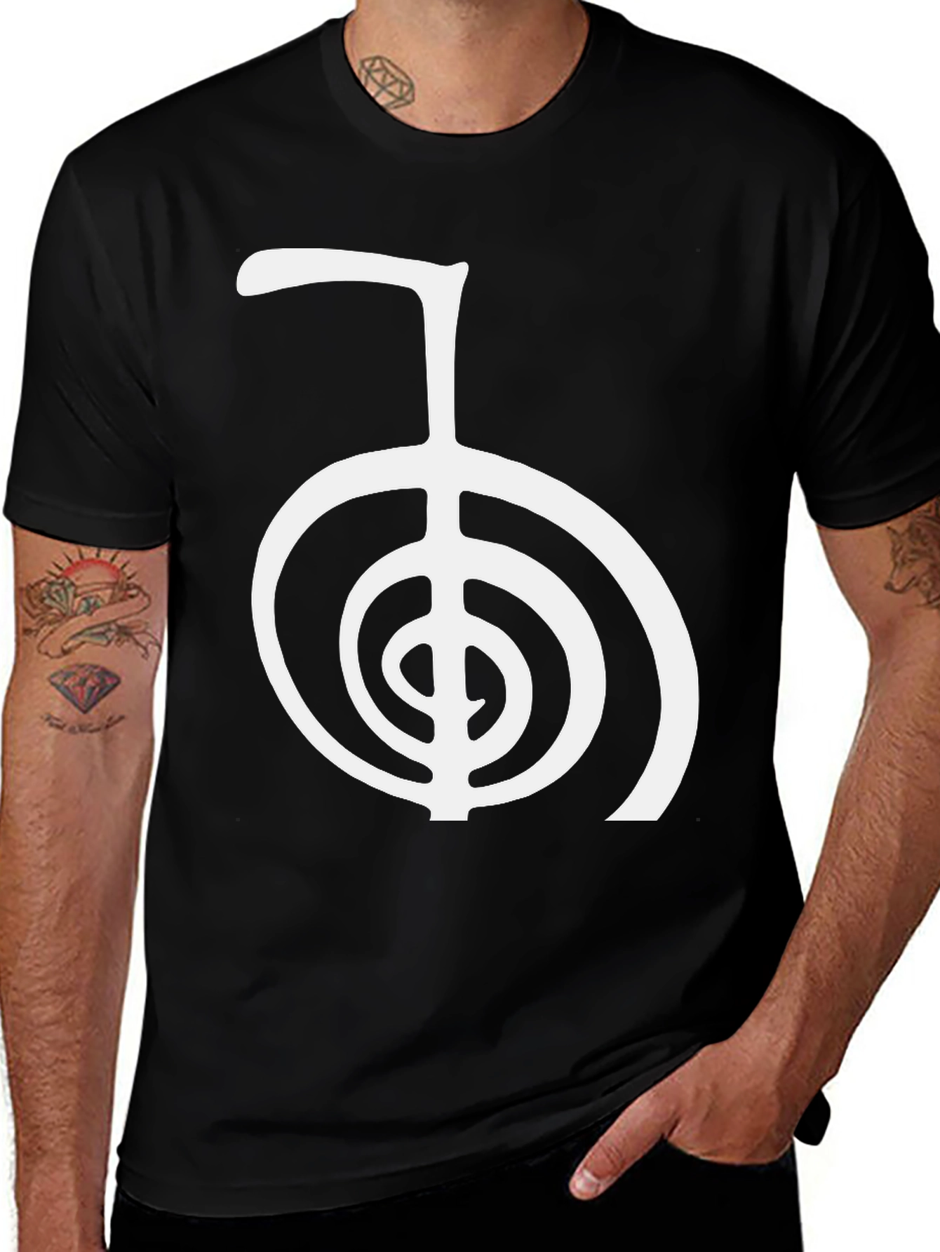 Variant 12 of Reiki Symbol T-Shirt - Spiritual Energy Healing Tee