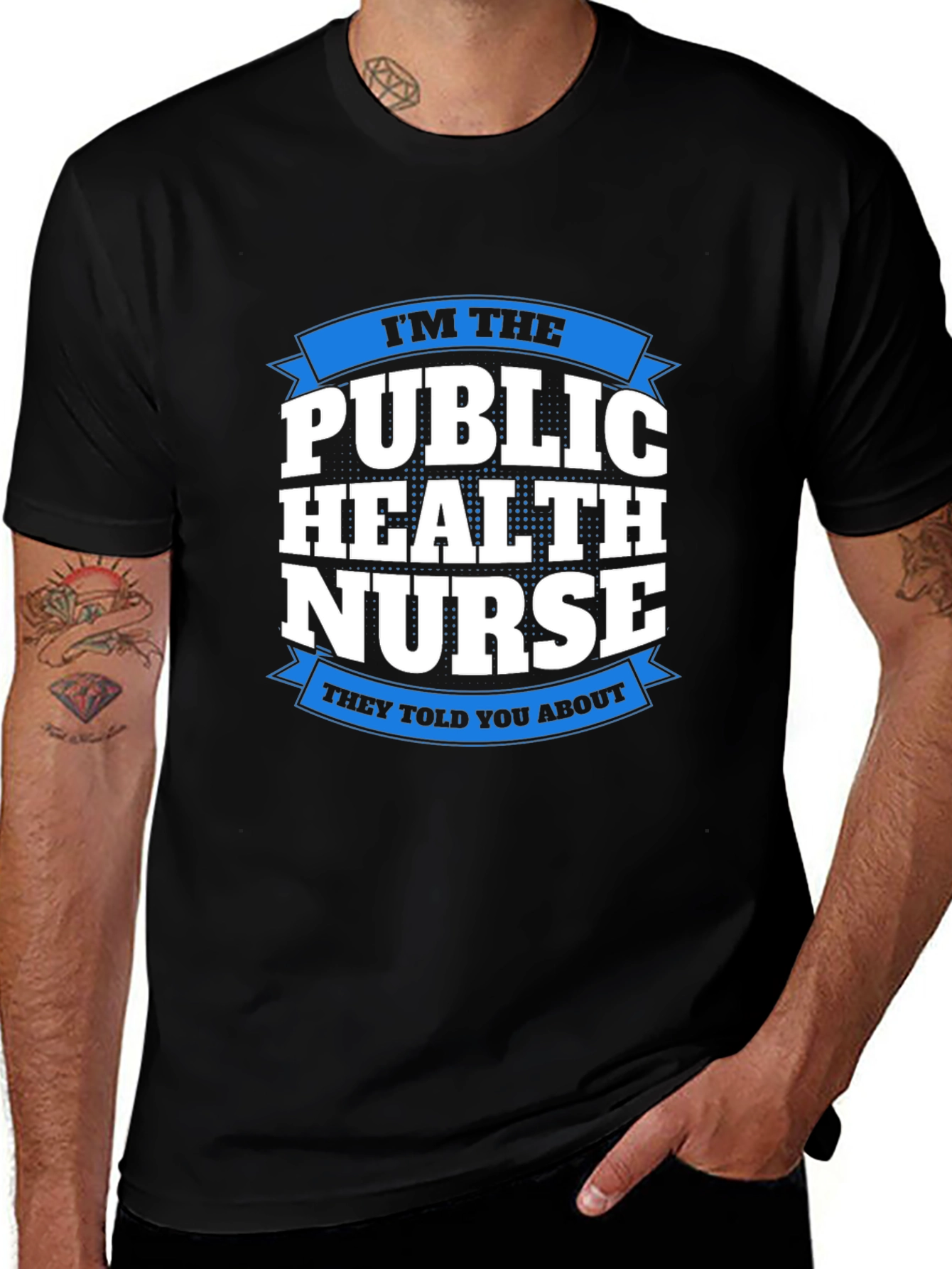 Variant 27 of Public Health Nurse Graphic Tee