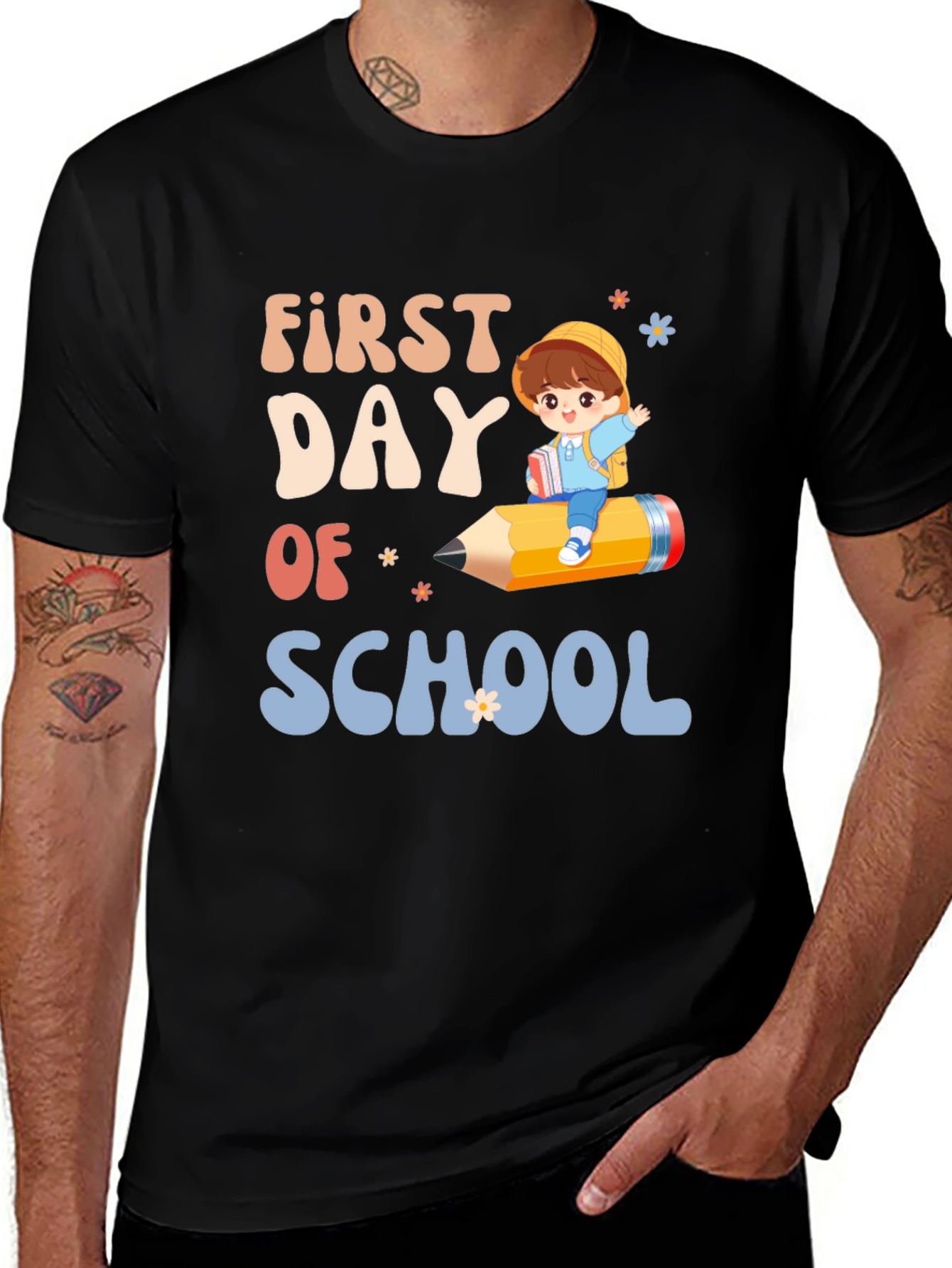 Variant 18 of First Day of School Graphic Tee