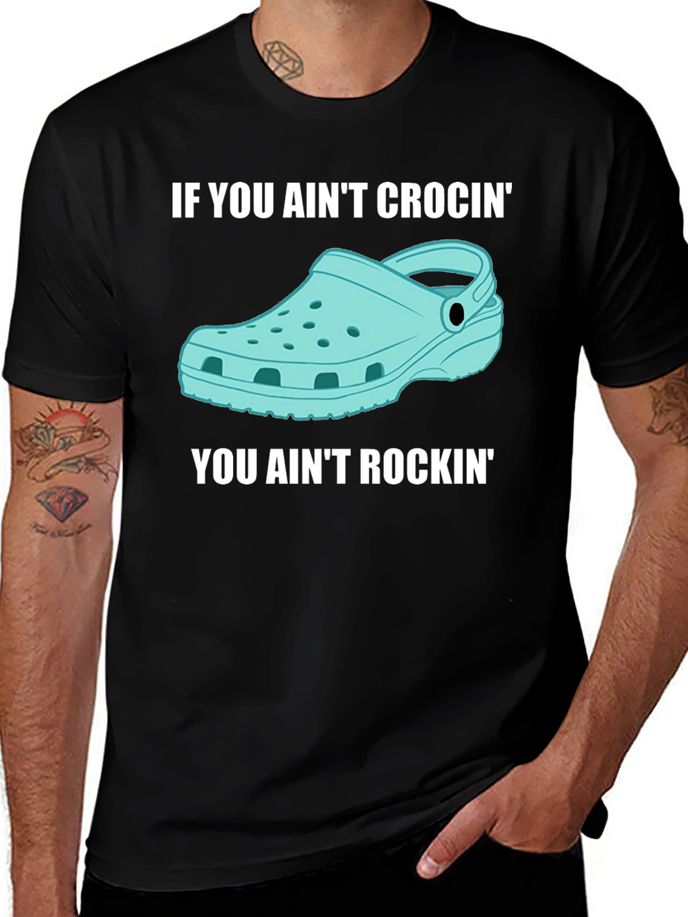 Variant 9 of If You Ain't Crocin' T-Shirt