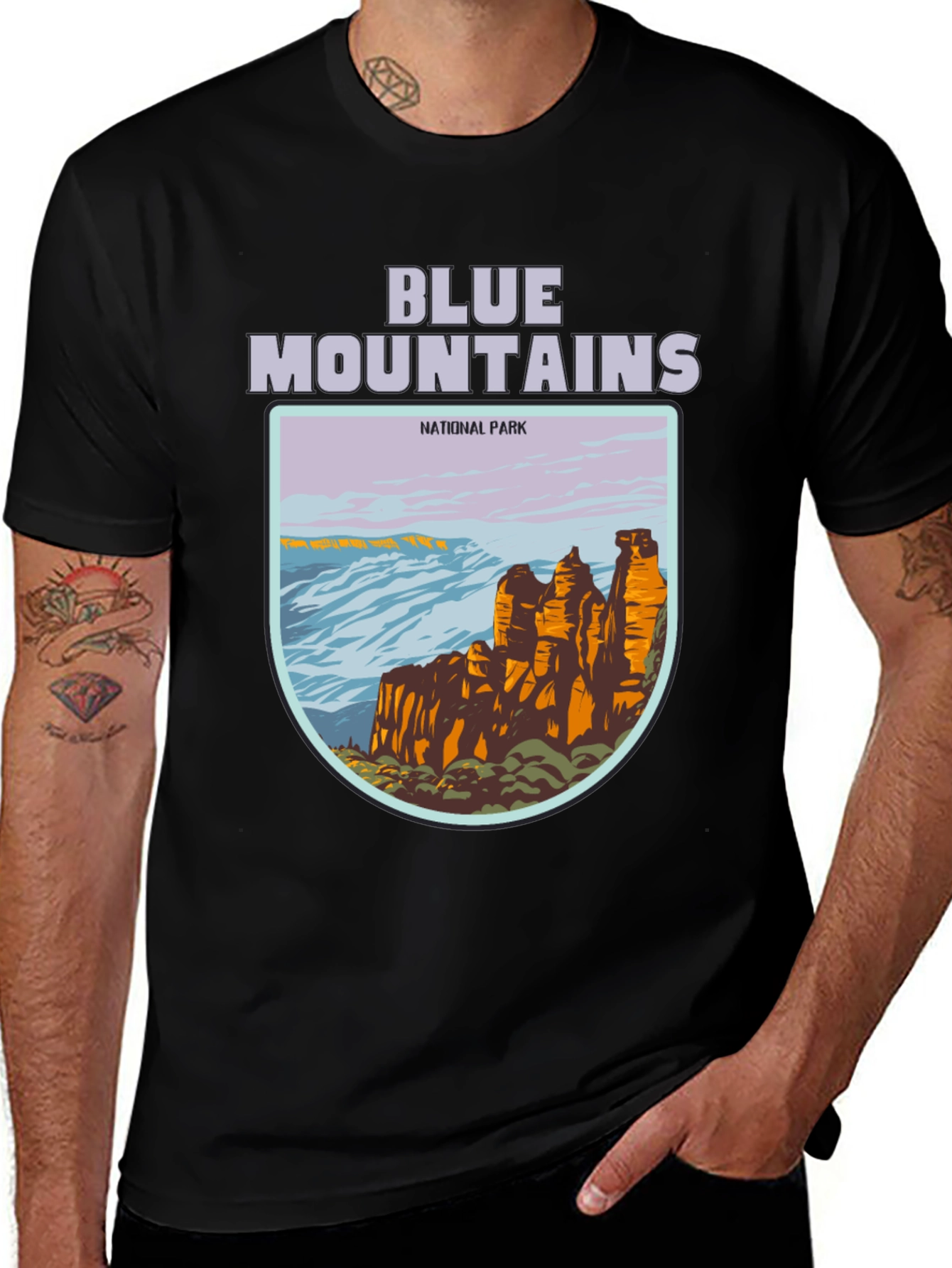 Variant 25 of Blue Mountains National Park Graphic Tee