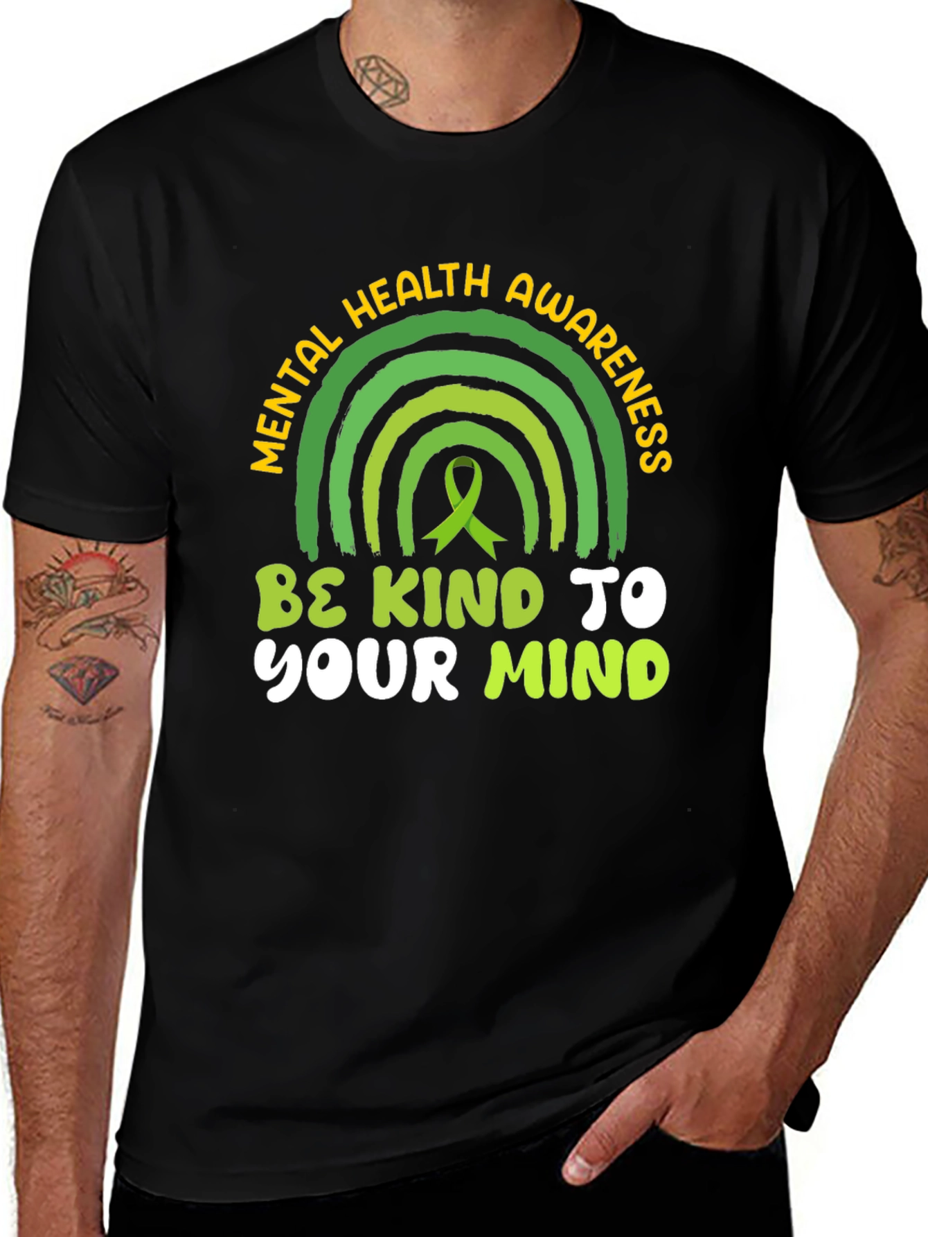 Variant 4 of Mental Health Awareness Graphic Tee