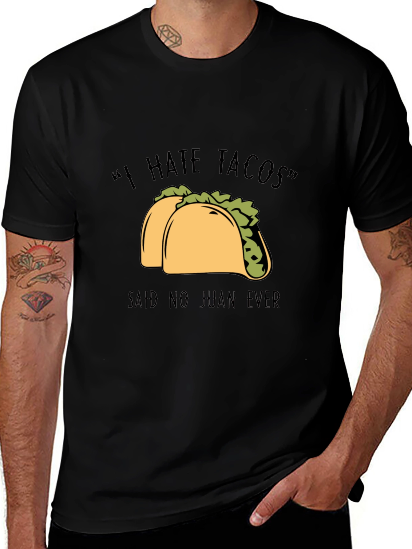 Variant 30 of I Hate Tacos - Said No Juan Ever T-Shirt