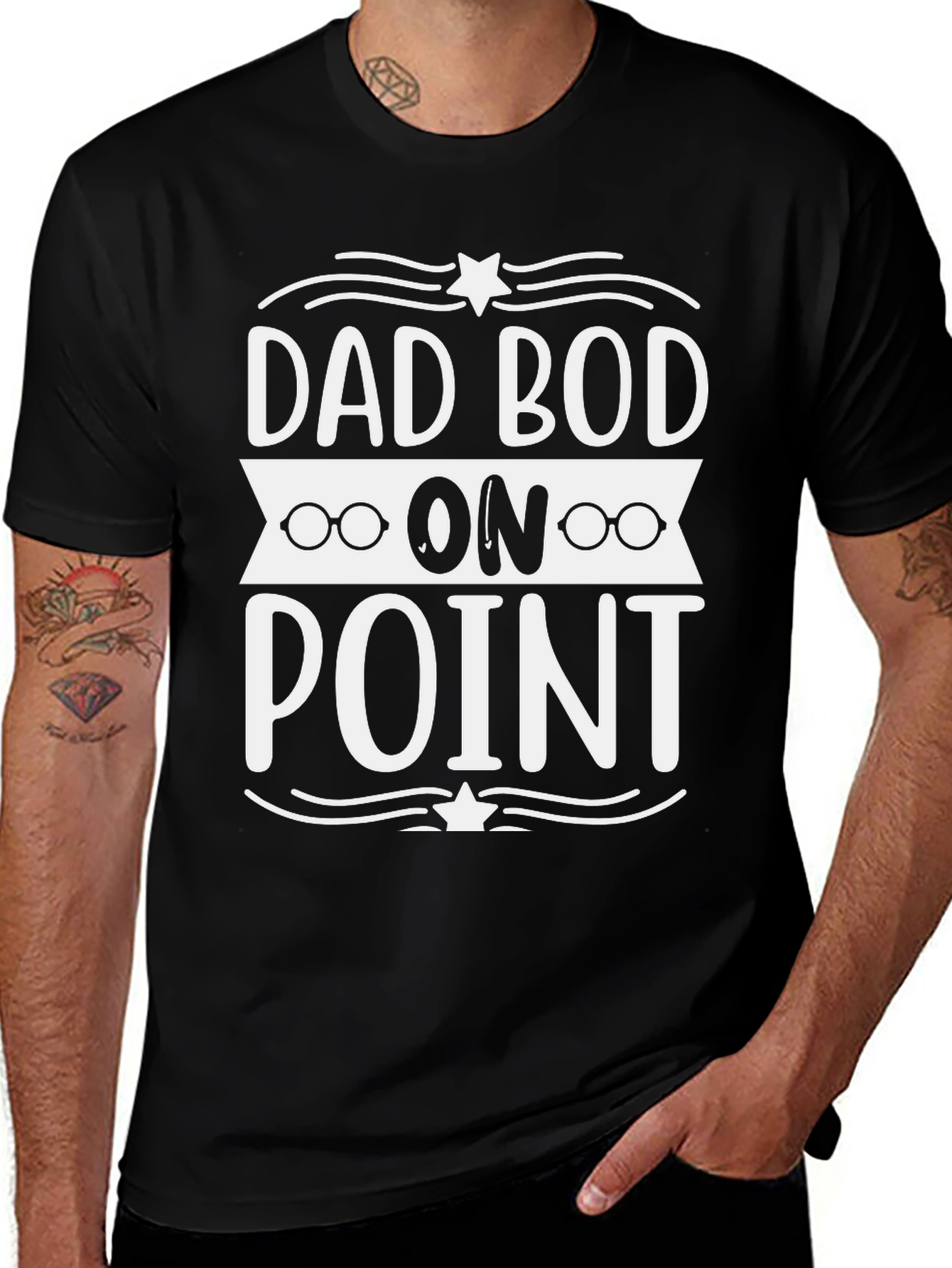 Dad Bod On Point T-Shirt - Stylish & Comfy!