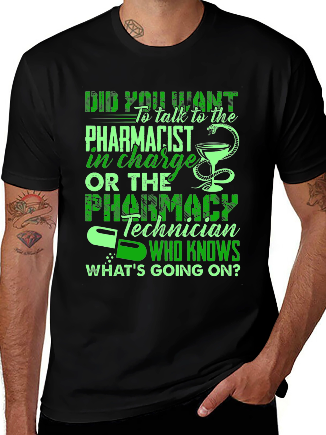 Variant 4 of Pharmacist Technician T-Shirt