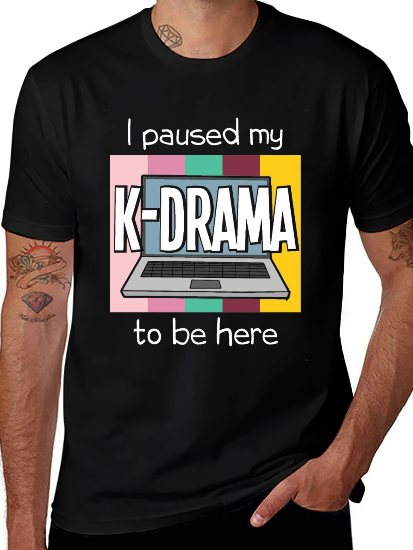 K-Drama Fan T-Shirt - I Paused My K-Drama