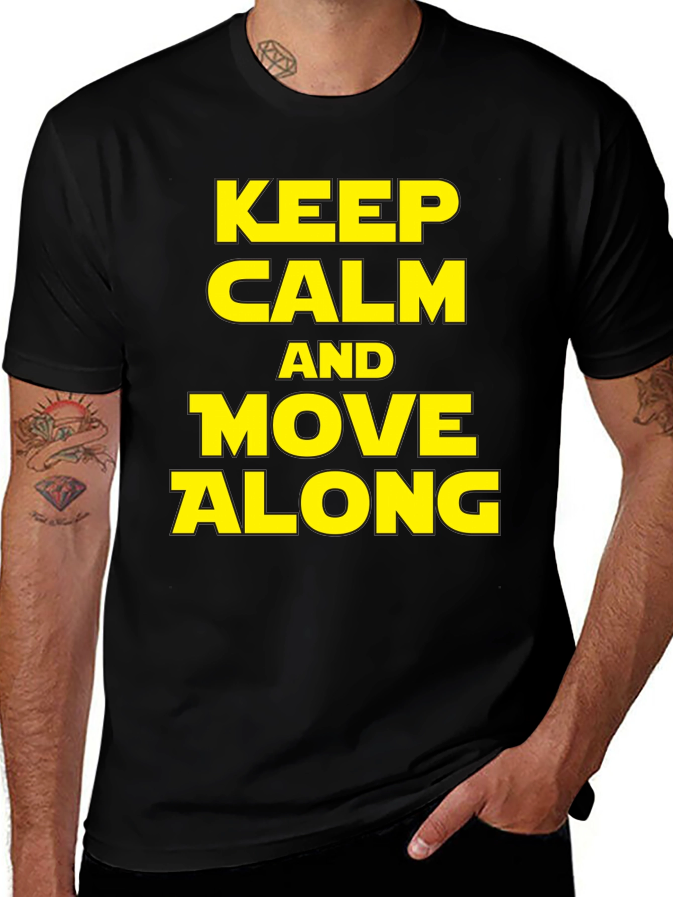 Variant 5 of Keep Calm and Move Along T-Shirt