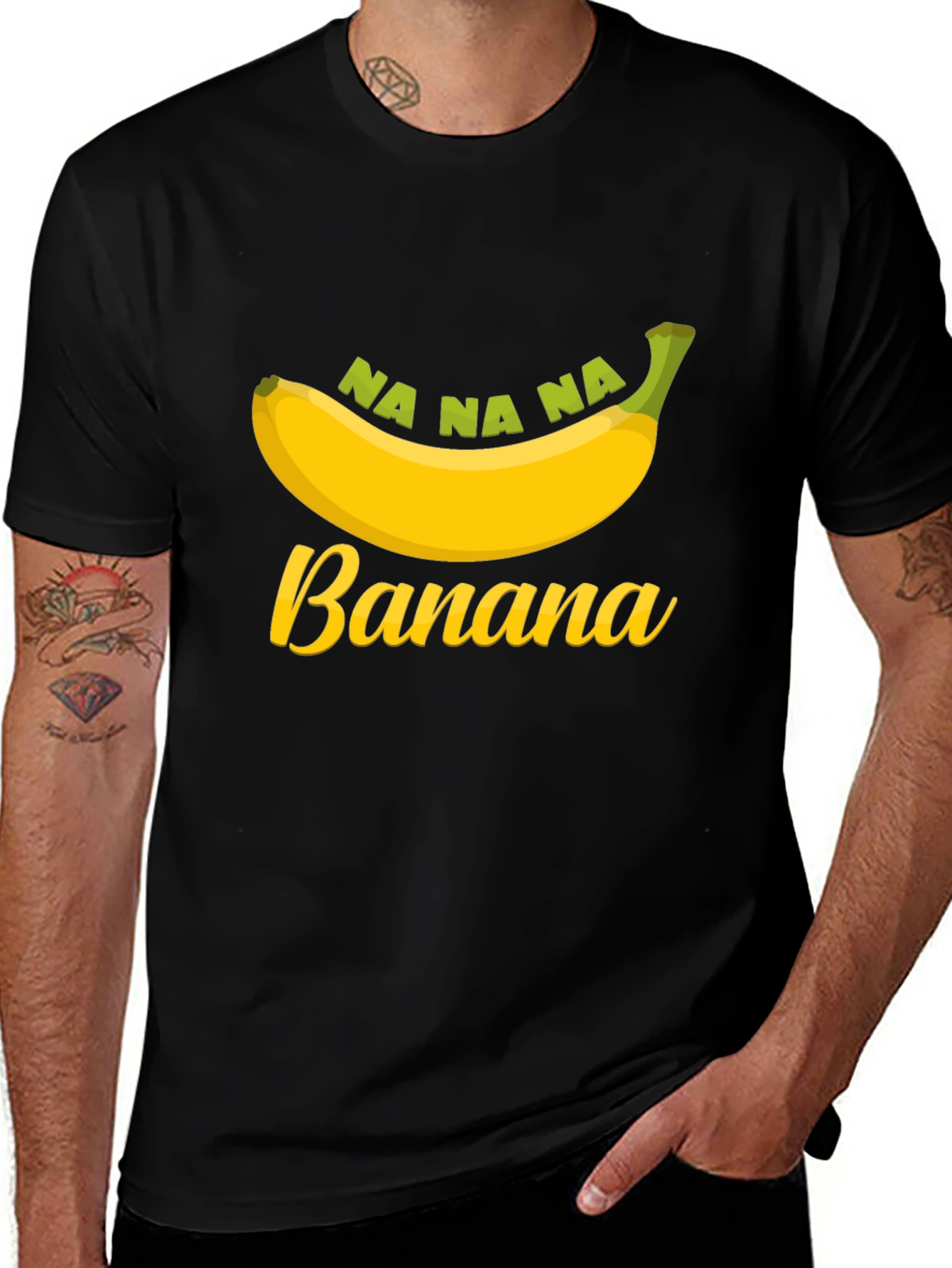 Variant 9 of Na Na Na Banana T-Shirt - Funny Fruit Tee