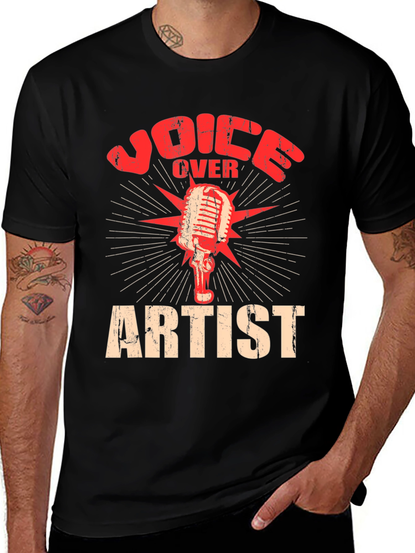 Voice Over Artist Graphic Tee