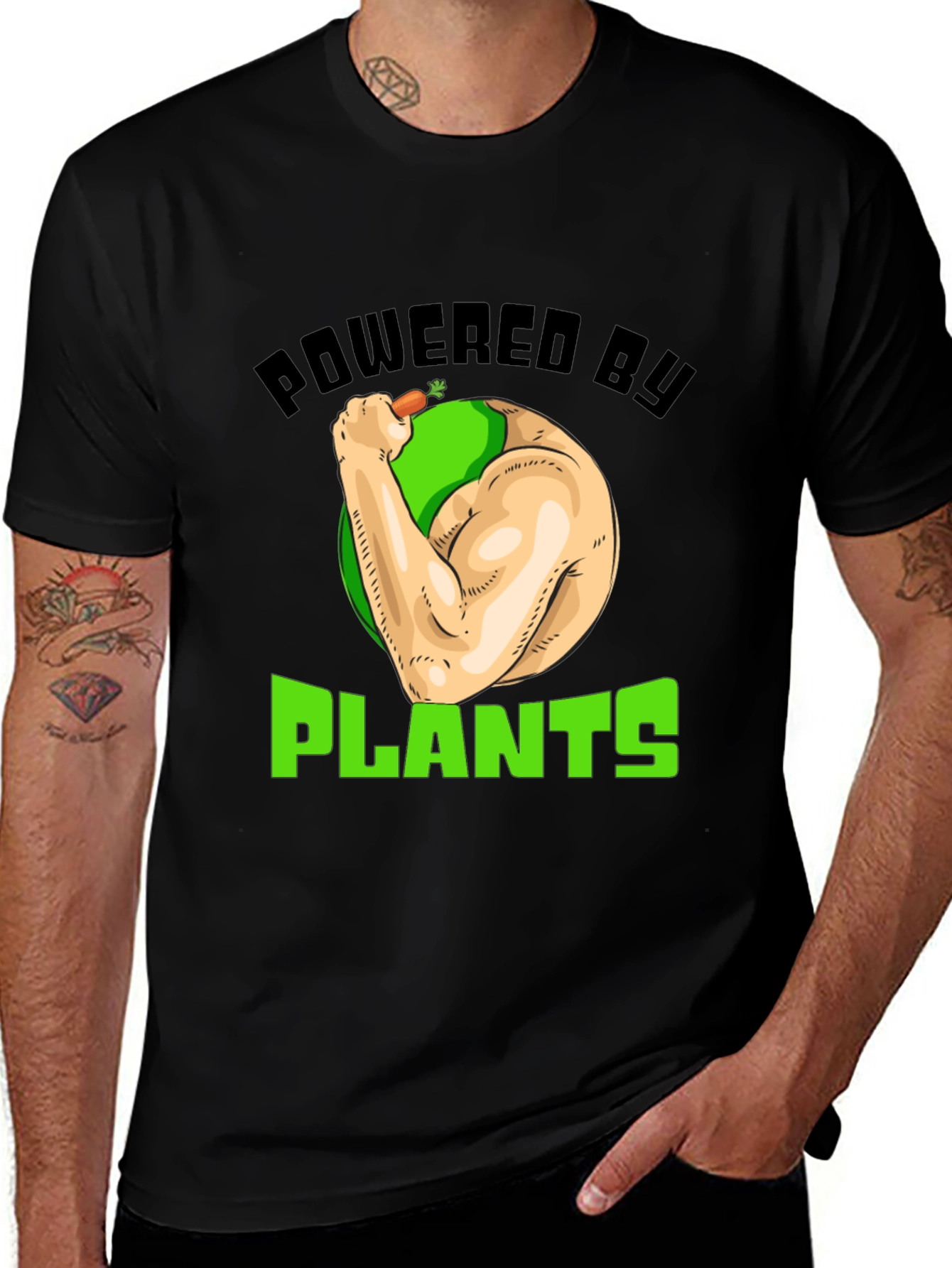 Variant 25 of Powered By Plants Vegan T-Shirt