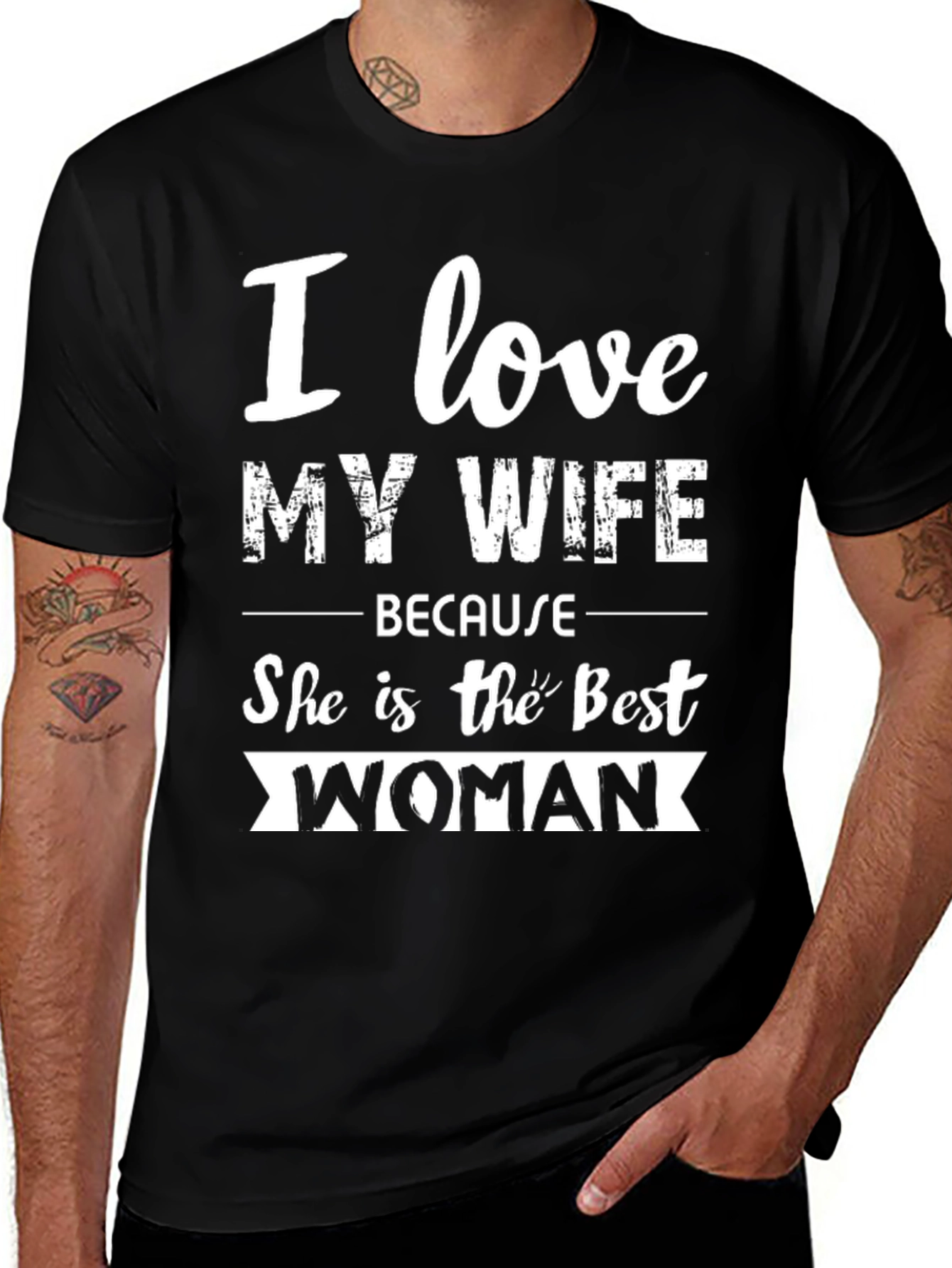 Variant 13 of I Love My Wife T-Shirt - Husband Appreciation Tee