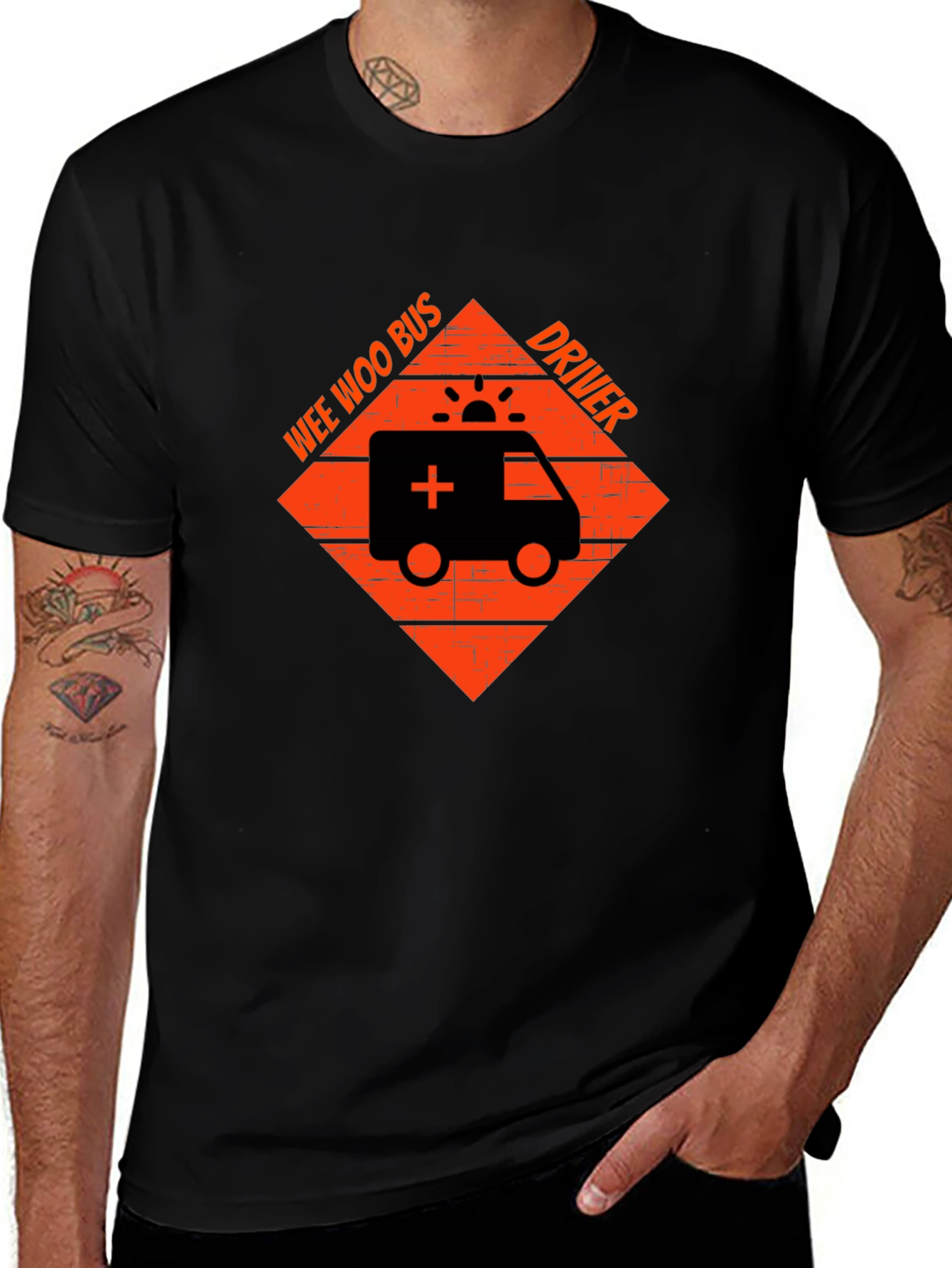 Variant 13 of Wee Woo Bus Driver T-Shirt