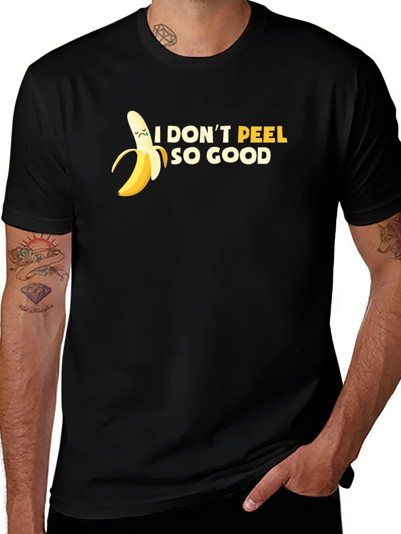 Variant 6 of Funny Banana T-Shirt - I Don't Peel So Good