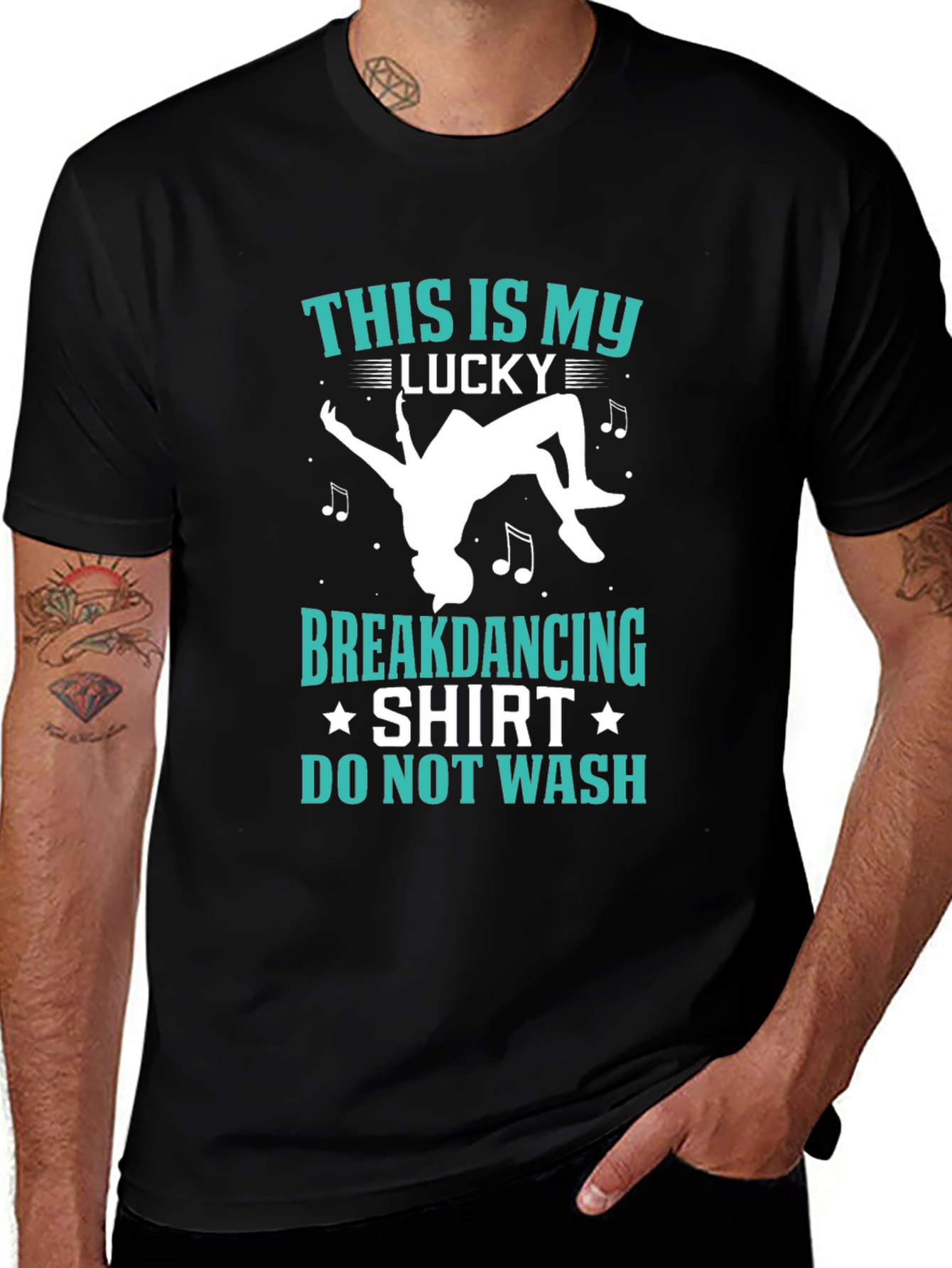 Lucky Breakdancing Shirt - Do Not Wash T-Shirt