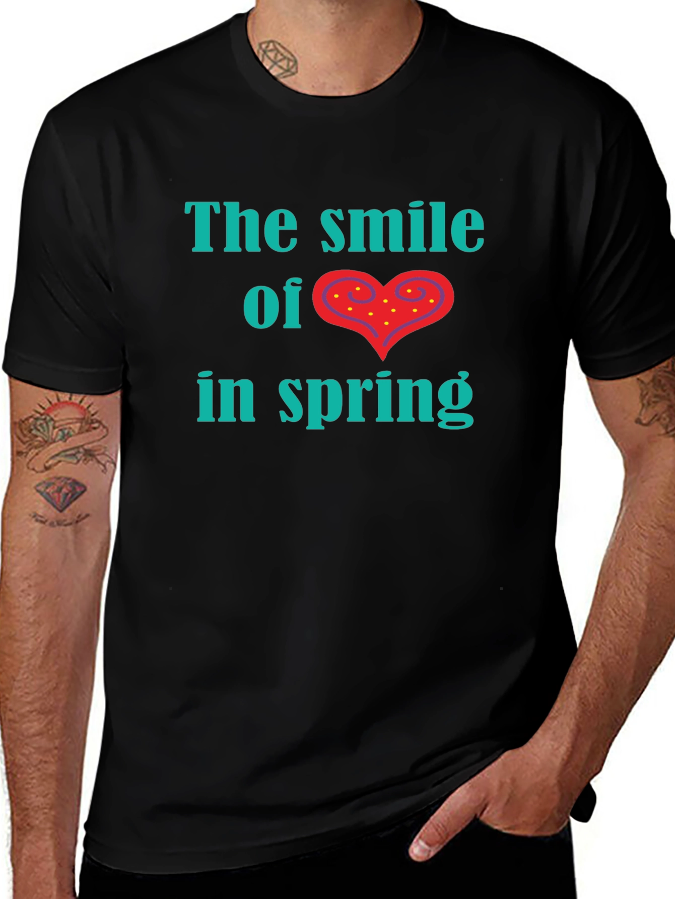 The Smile of Spring Graphic T-Shirt