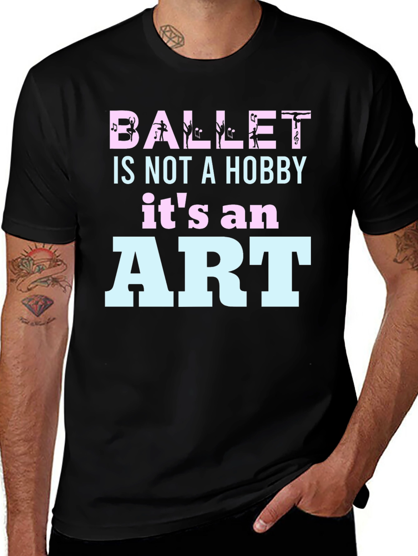 Variant 5 of Ballet Is Not A Hobby - Art T-Shirt